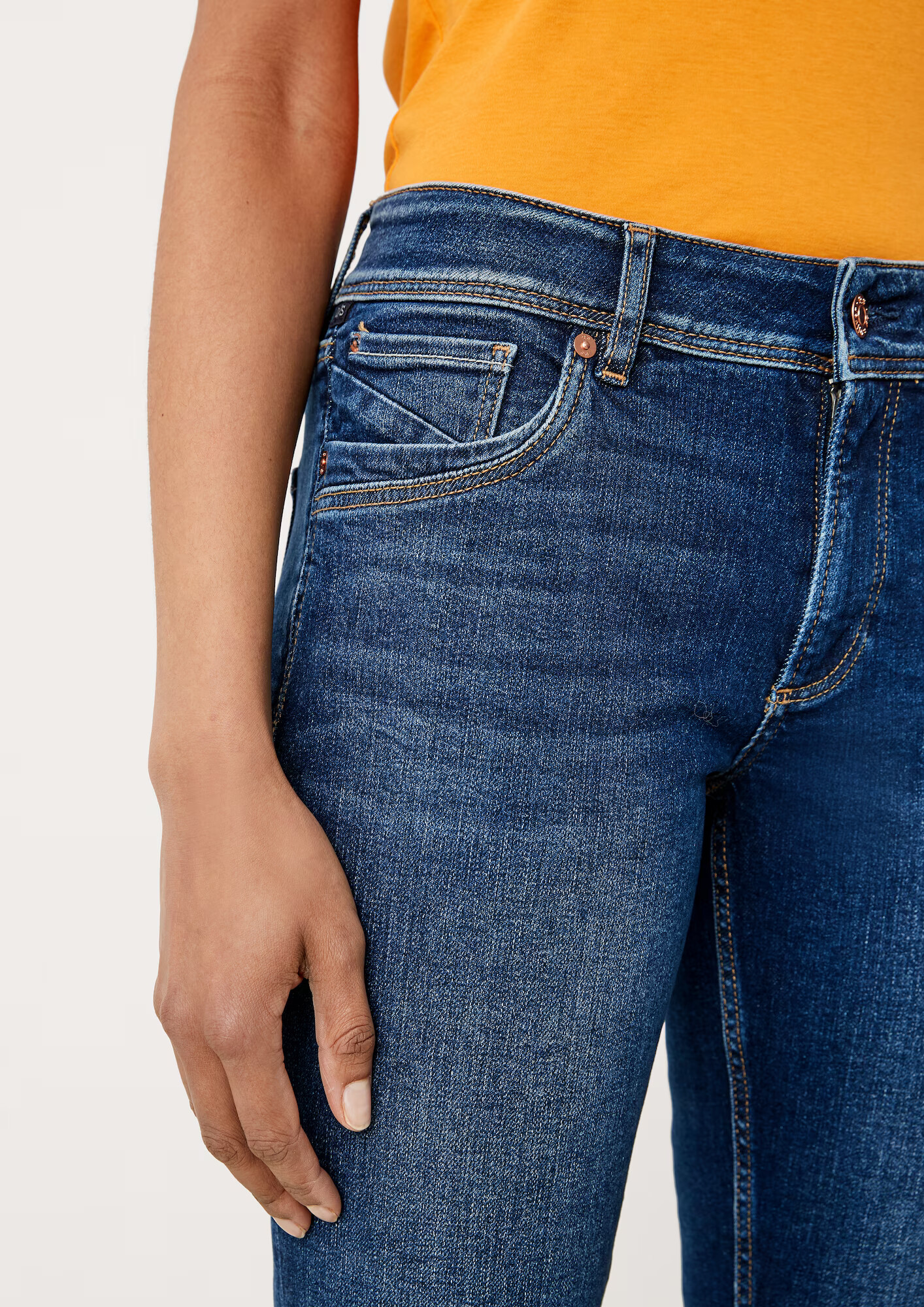 QS by s.Oliver Jeans 'Catie' albastru denim - Pled.ro