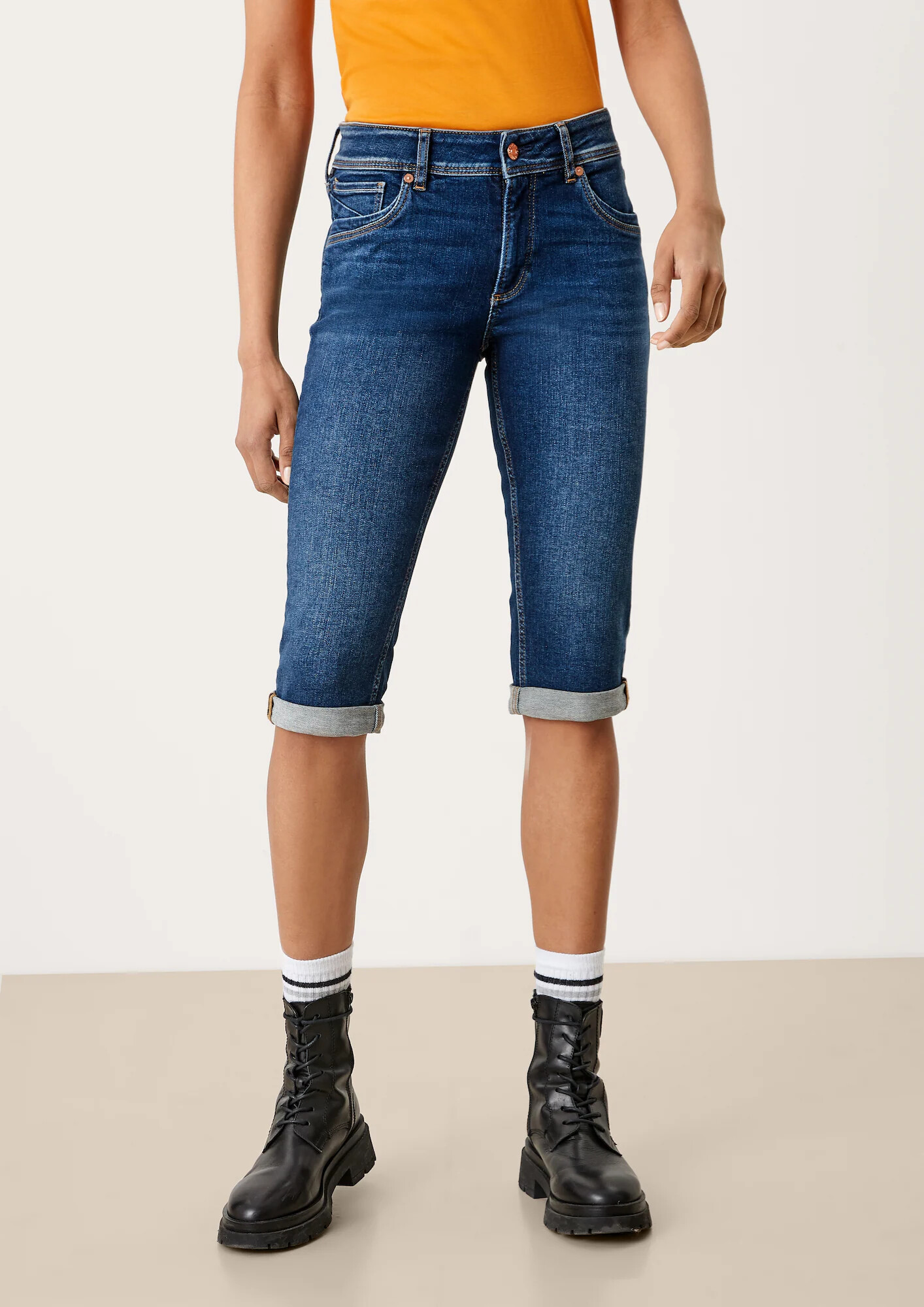 QS by s.Oliver Jeans 'Catie' albastru denim - Pled.ro