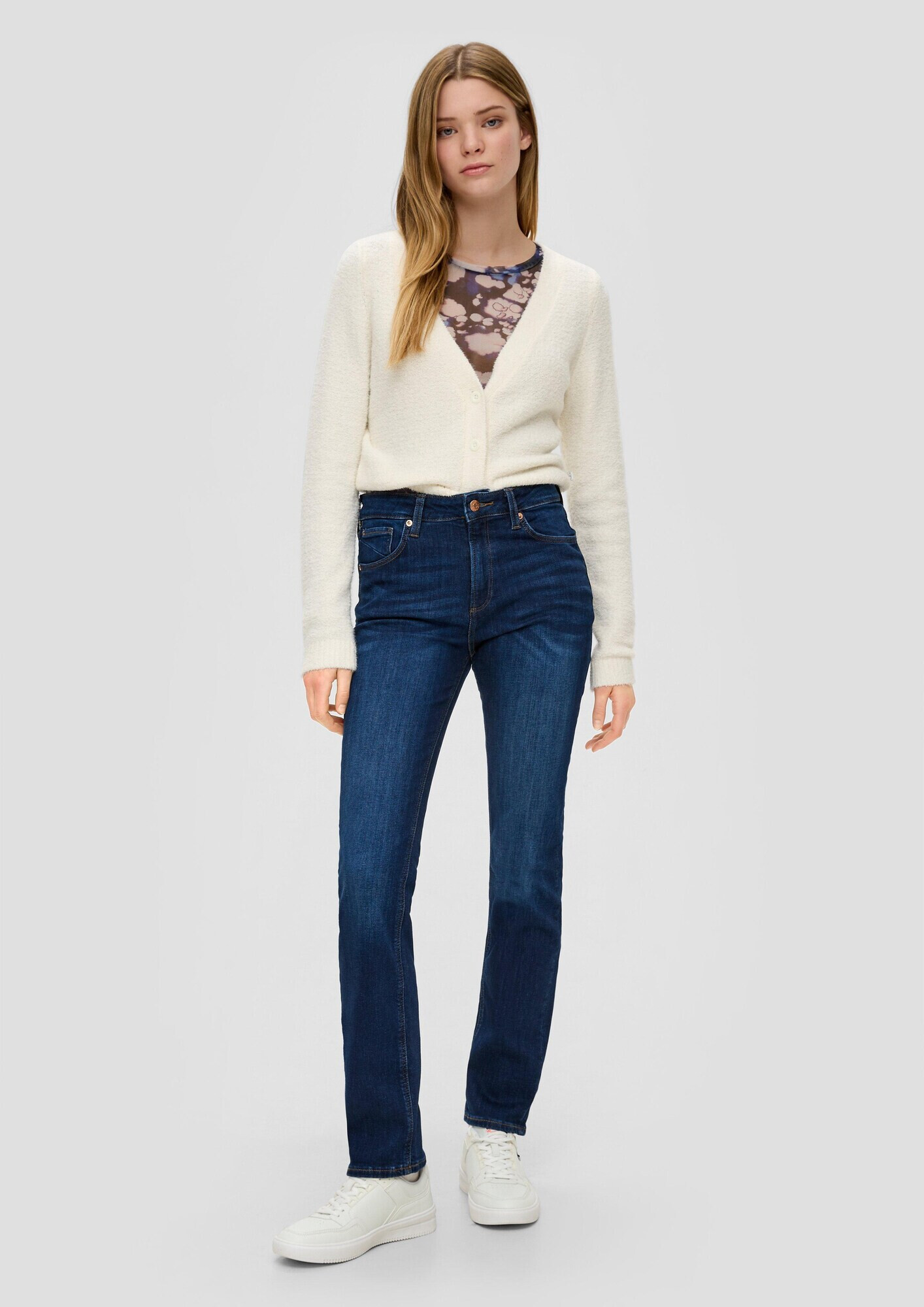 QS by s.Oliver Jeans 'Catie' albastru închis - Pled.ro