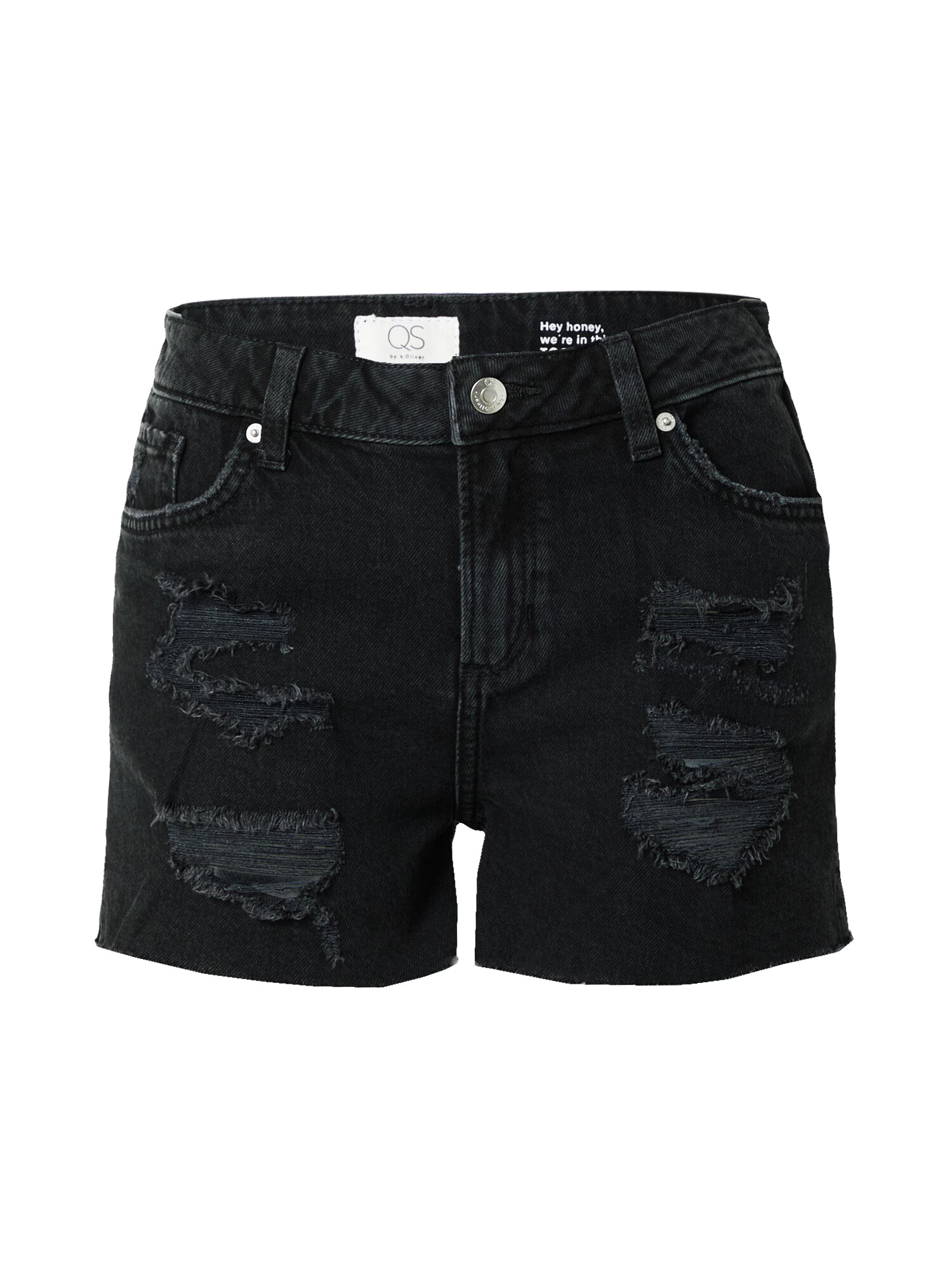 QS by s.Oliver Jeans negru denim - Pled.ro