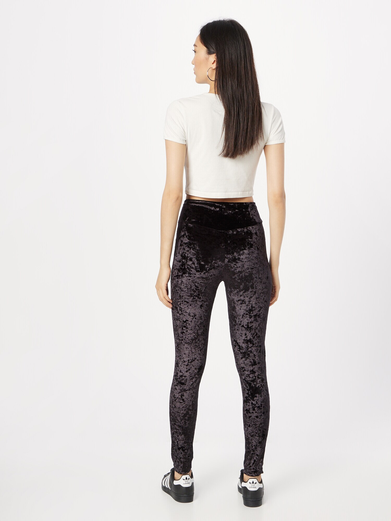 QS by s.Oliver Leggings gri taupe / negru - Pled.ro