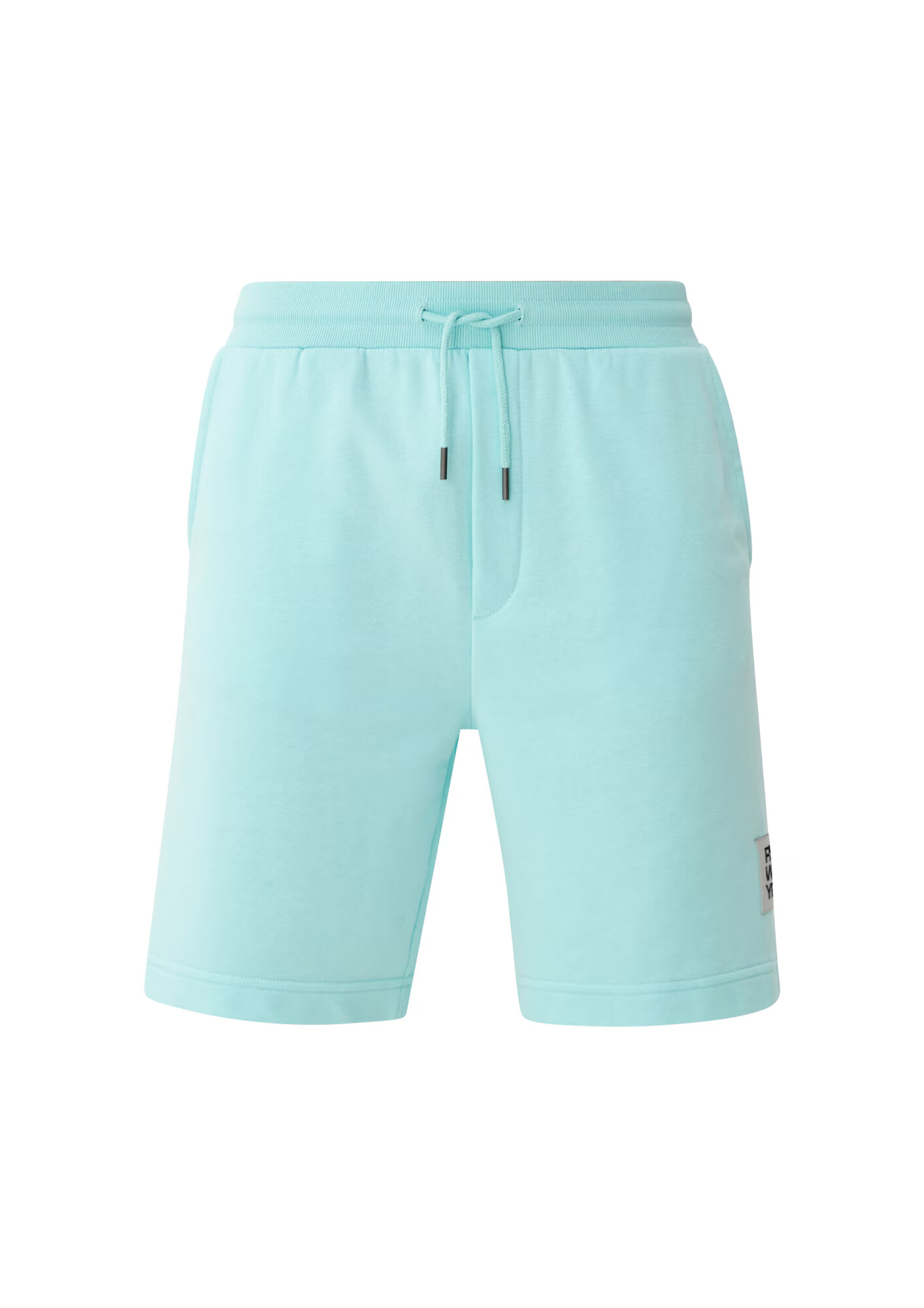 QS by s.Oliver Pantaloni albastru aqua / negru / alb murdar - Pled.ro