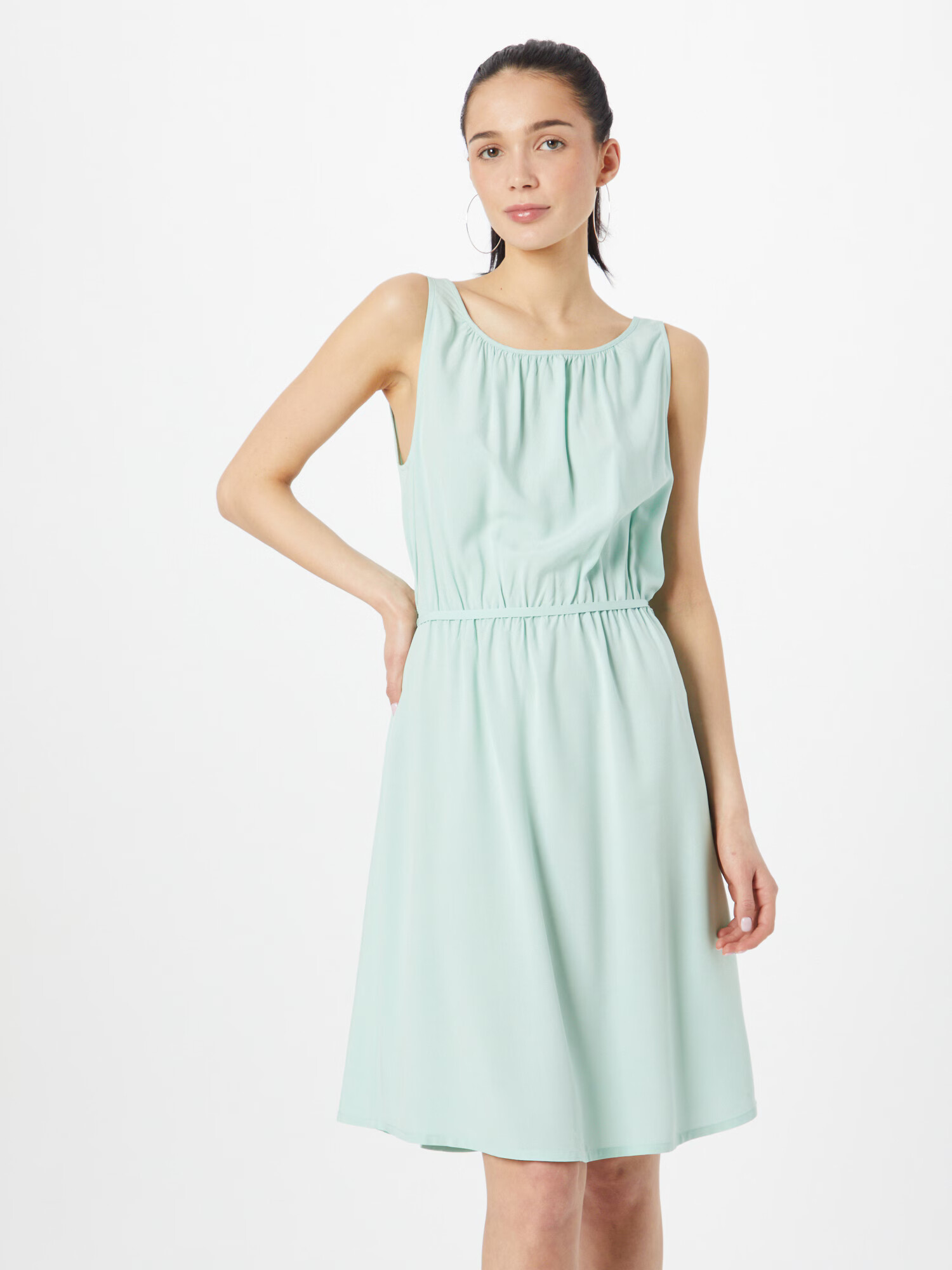 QS by s.Oliver Rochie verde pastel - Pled.ro