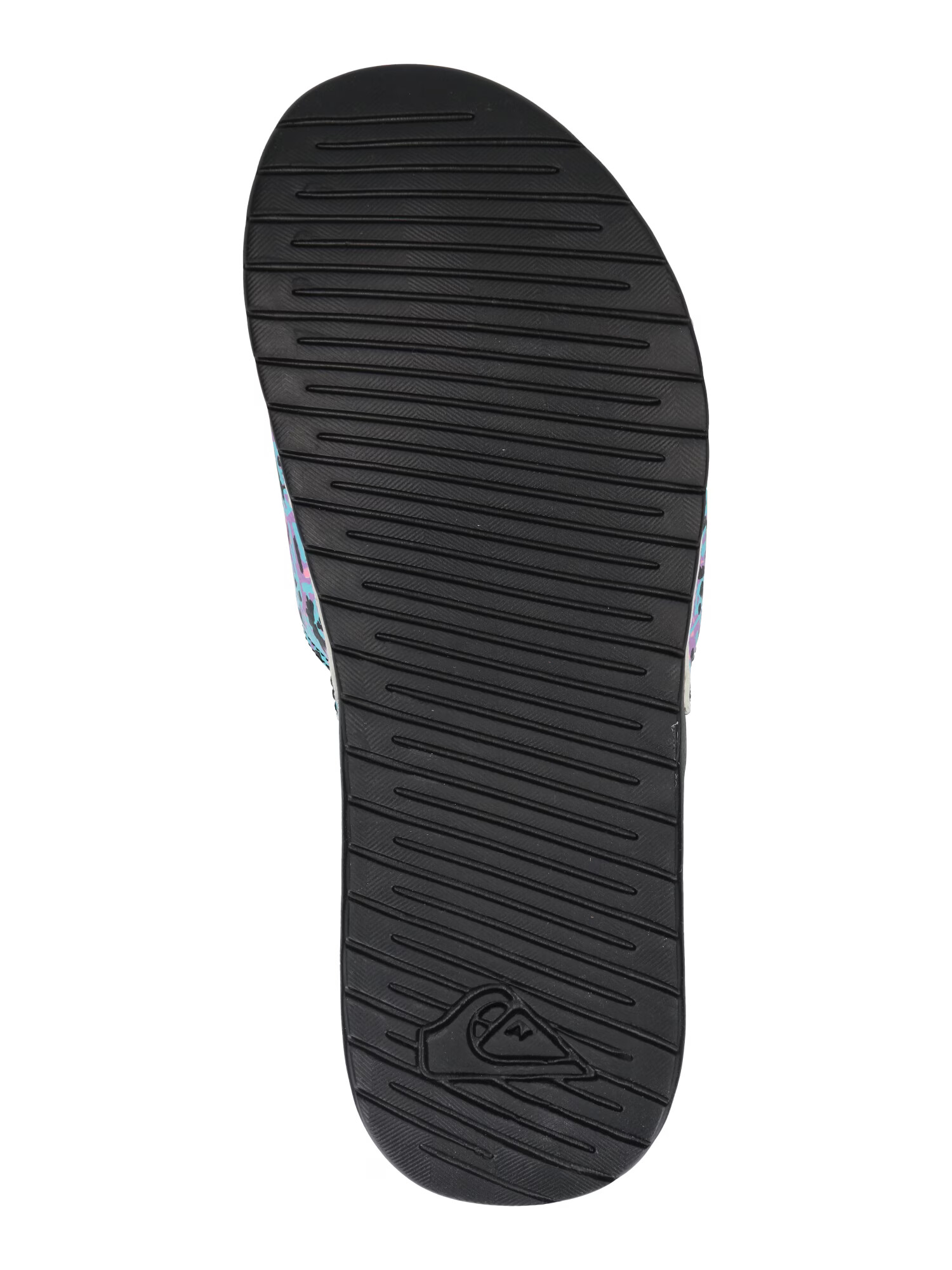 QUIKSILVER Flip-flops 'BRIGHT COAST' albastru deschis / lila / negru / alb - Pled.ro