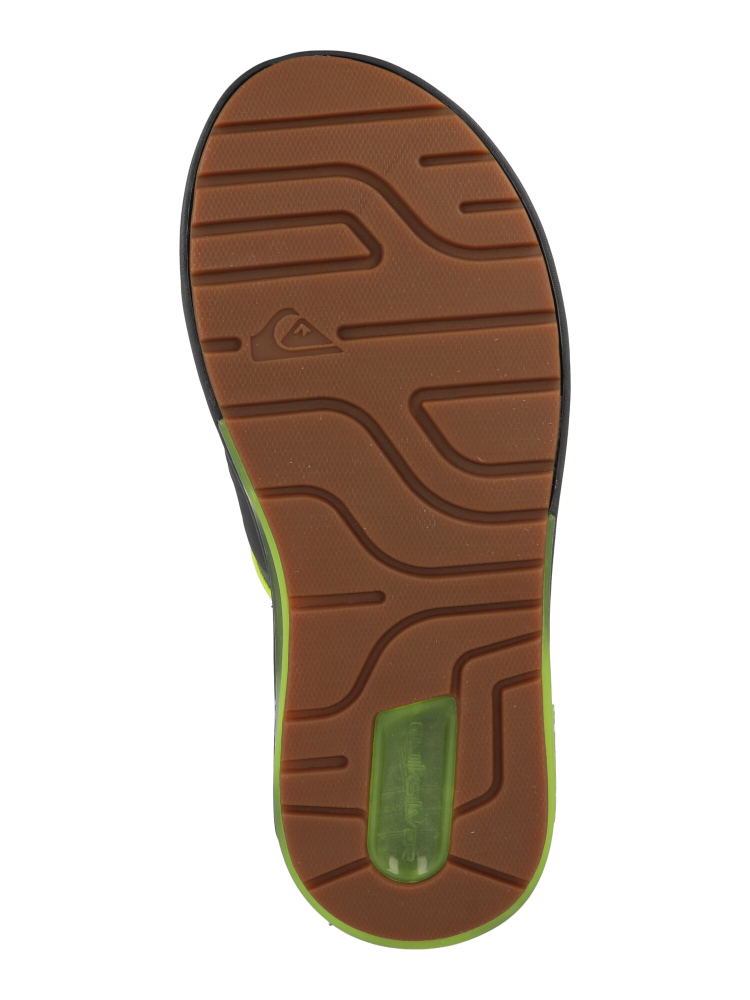 QUIKSILVER Flip-flops gri / verde limetă - Pled.ro