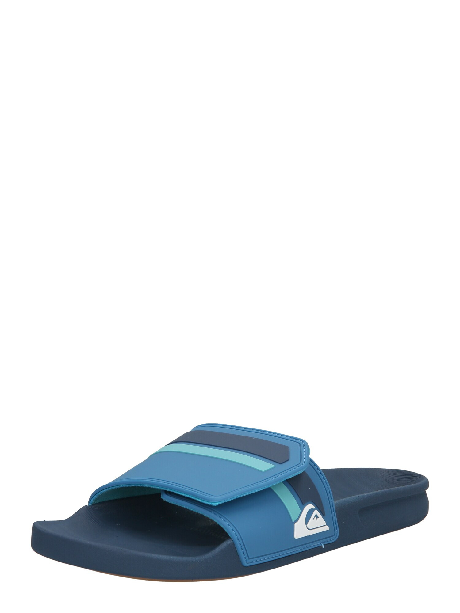 QUIKSILVER Flip-flops 'RIVI' azuriu / verde jad / alb - Pled.ro