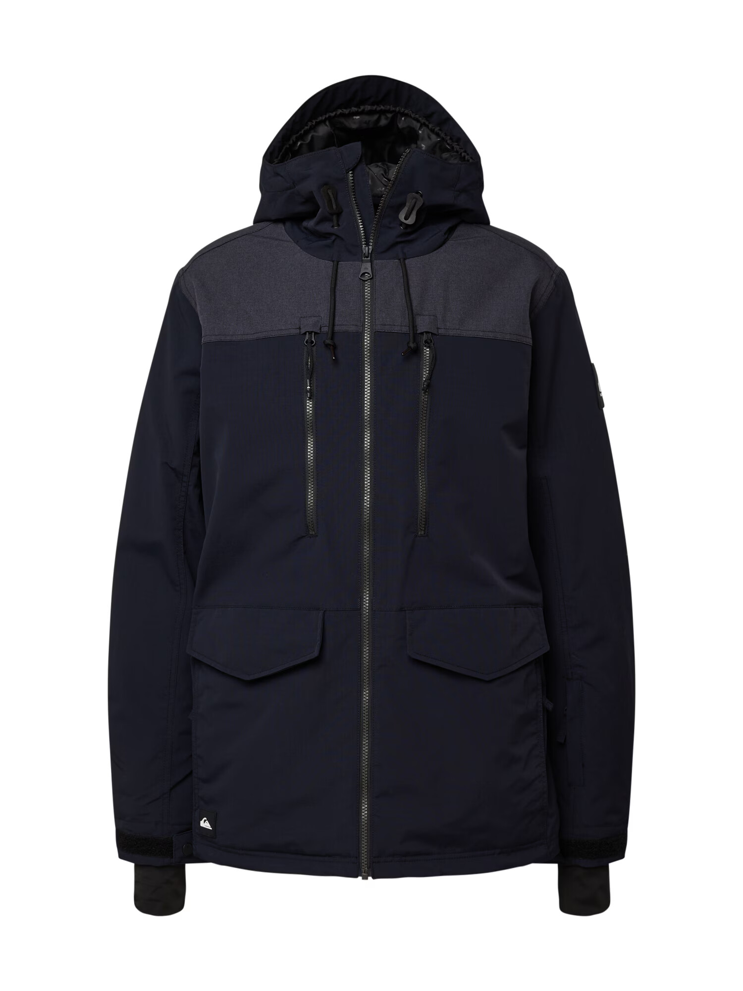 QUIKSILVER Geacă outdoor 'FAIRBANKS' gri grafit / negru - Pled.ro