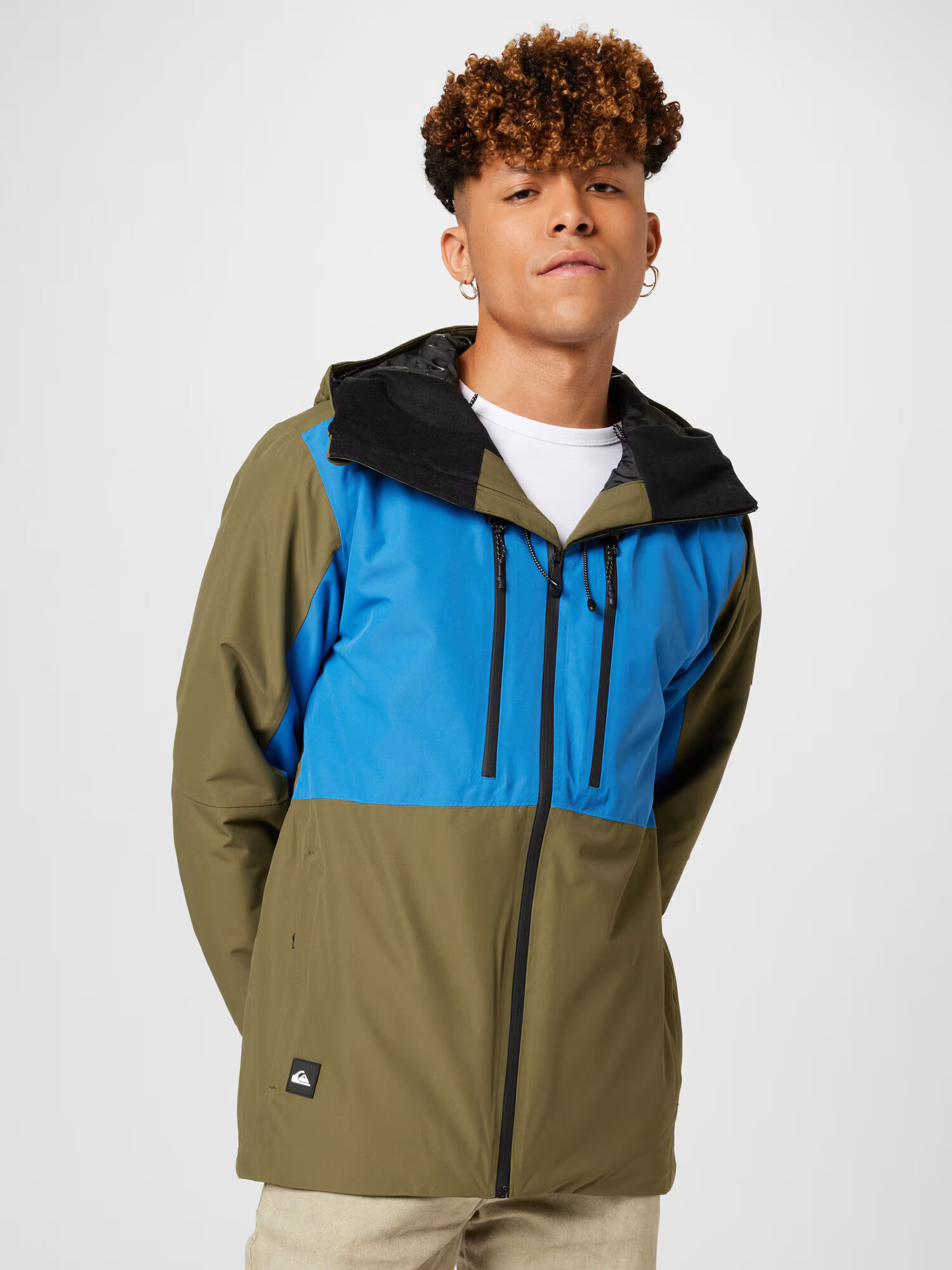 QUIKSILVER Geacă outdoor 'MULDROW' albastru / oliv - Pled.ro