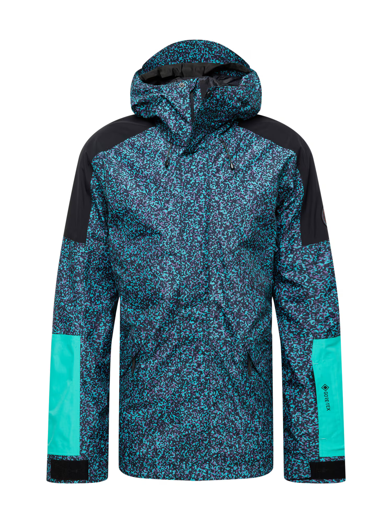 QUIKSILVER Geacă outdoor verde jad / mov deschis / negru - Pled.ro