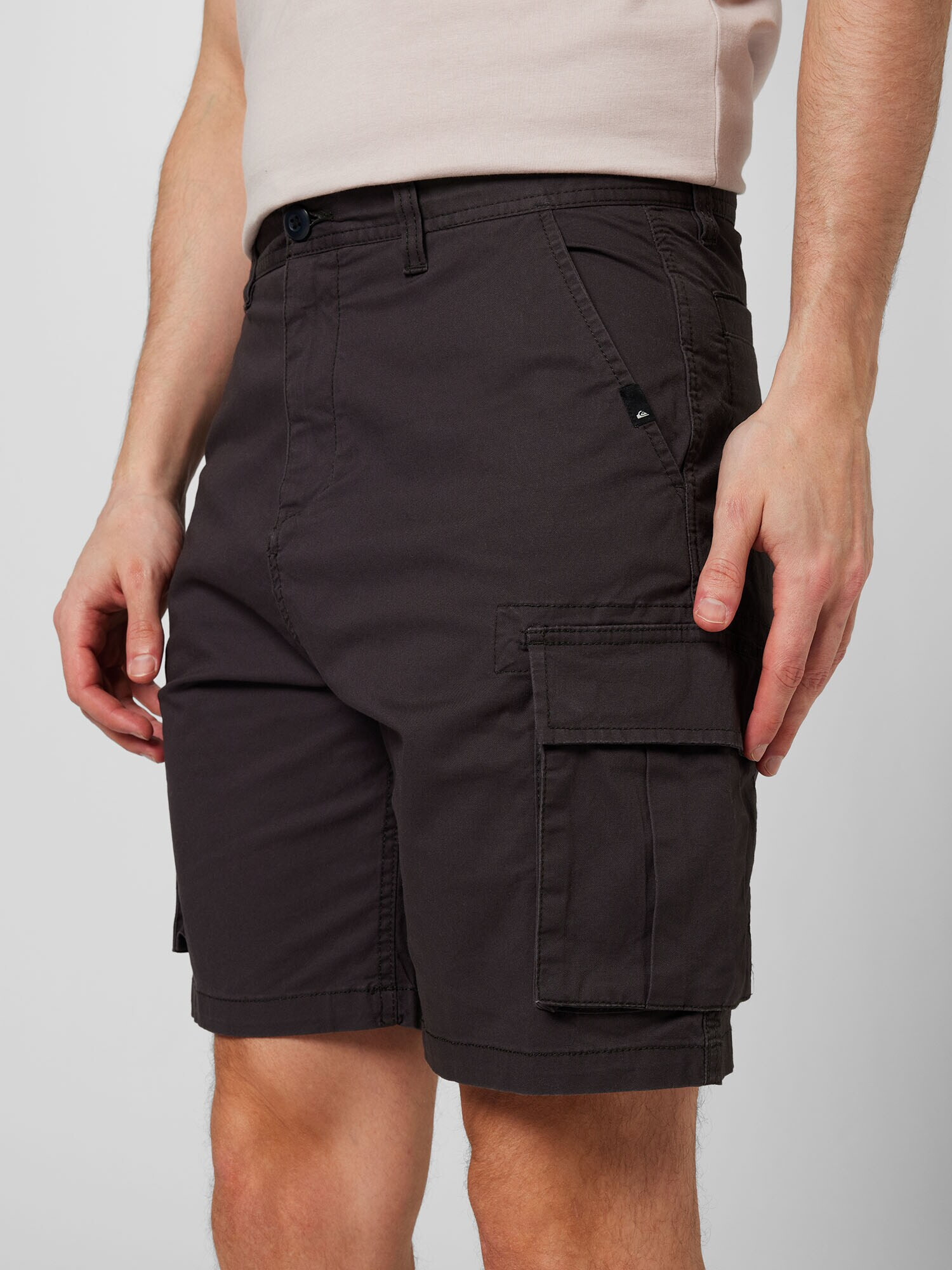 QUIKSILVER Pantaloni cu buzunare gri metalic - Pled.ro