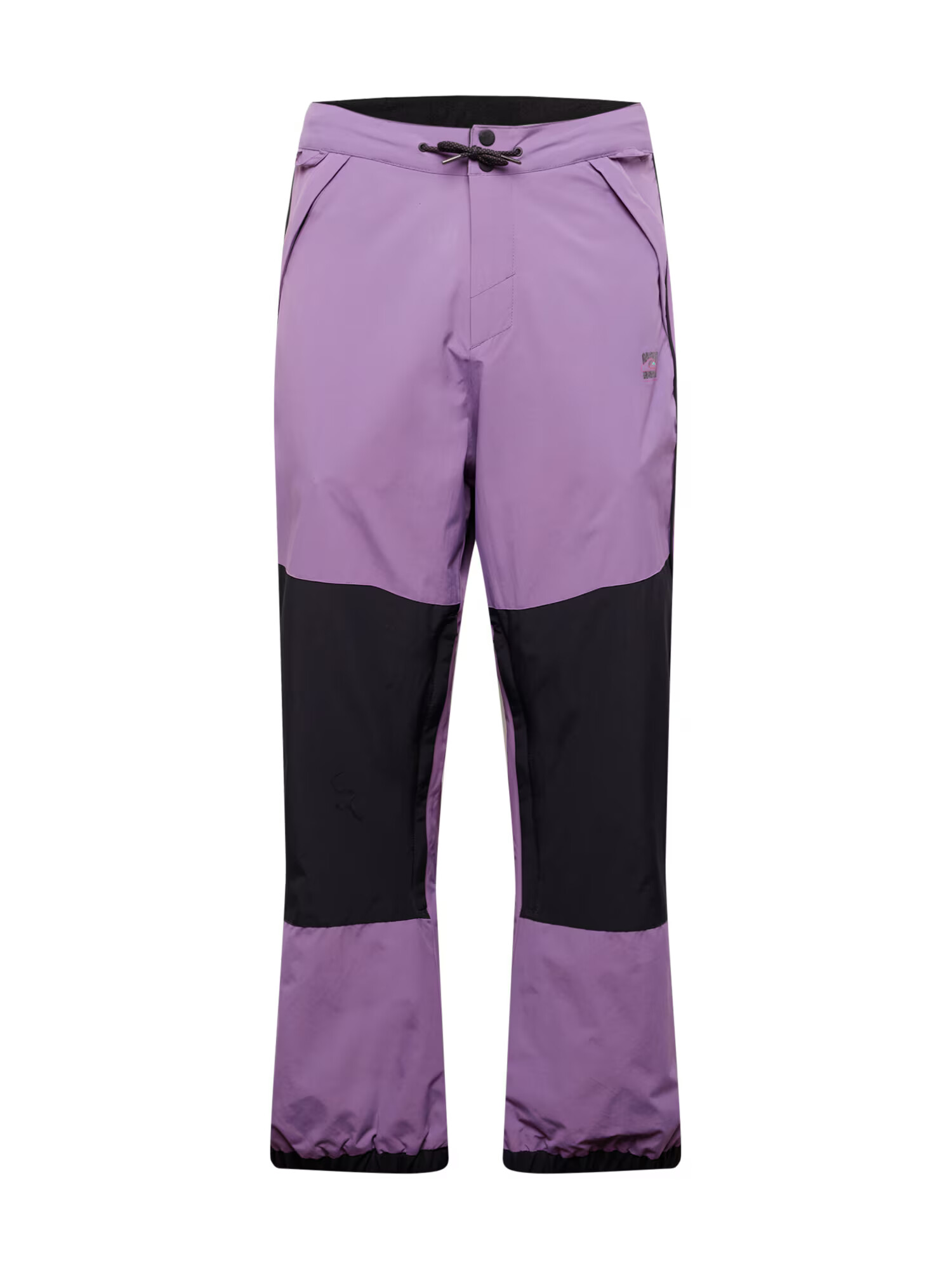 QUIKSILVER Pantaloni outdoor 'SNOW DOWN' lila / negru - Pled.ro