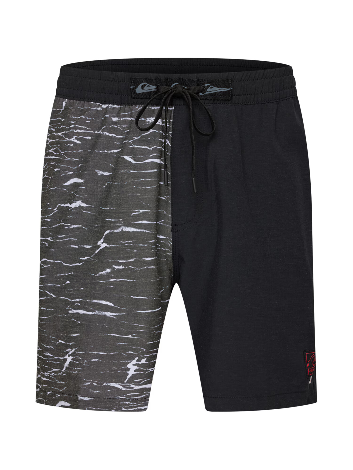 QUIKSILVER Pantaloni scurți apă '1986 VOLLEY' negru / alb - Pled.ro