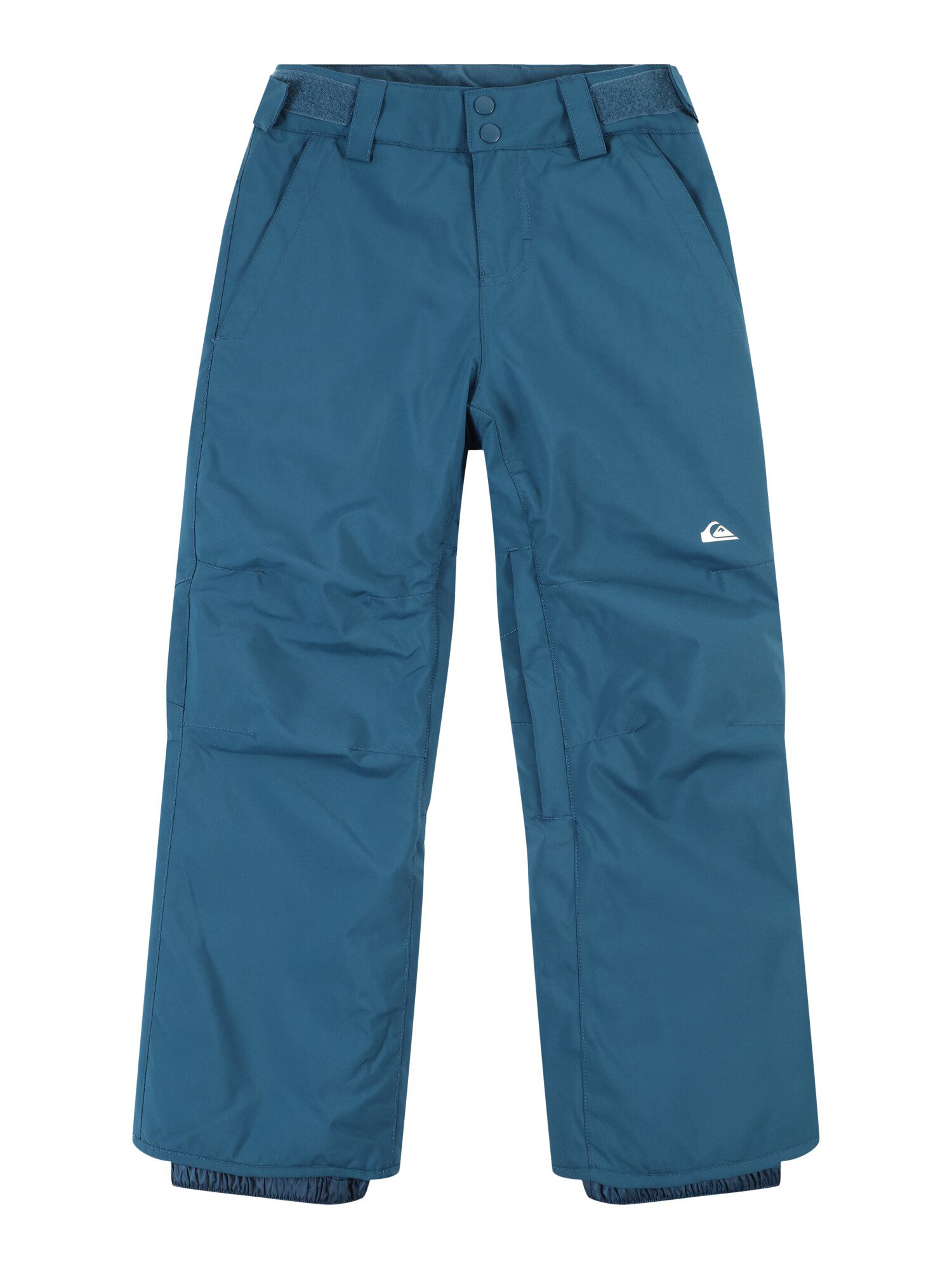 QUIKSILVER Pantaloni sport 'ESTATE' verde petrol / alb - Pled.ro