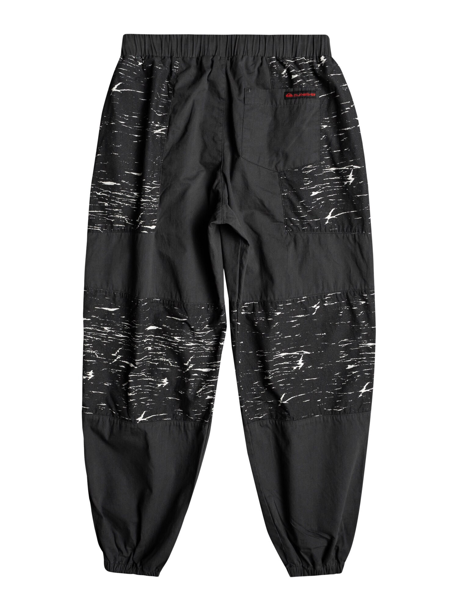 QUIKSILVER Pantaloni sport roșu / negru / alb - Pled.ro