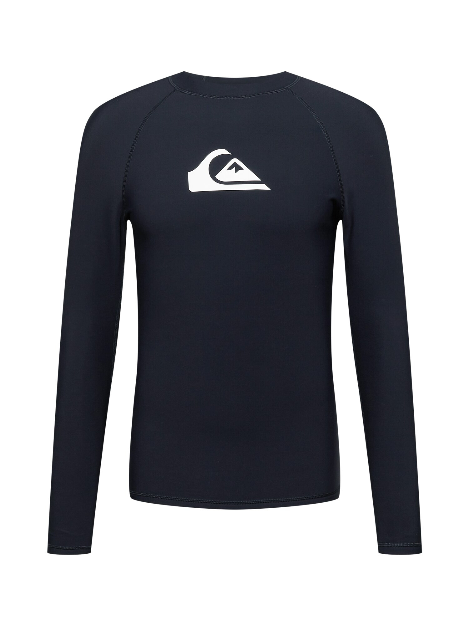 QUIKSILVER Tricou funcțional 'HEATER' negru / alb - Pled.ro