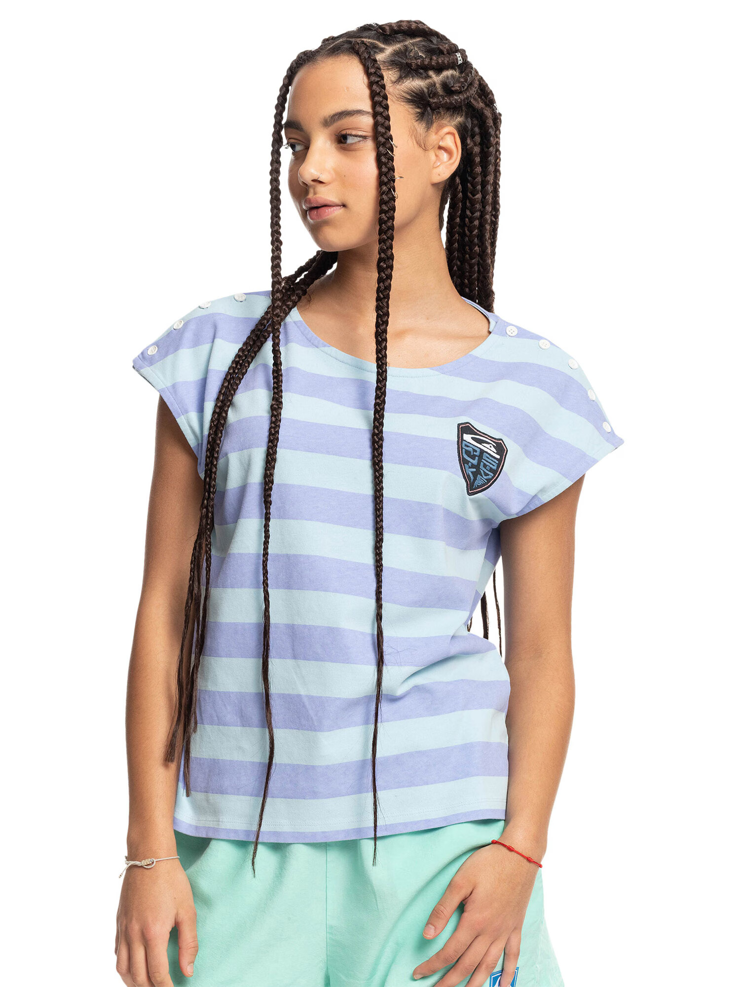 QUIKSILVER Tricou 'LENORA' lila - Pled.ro