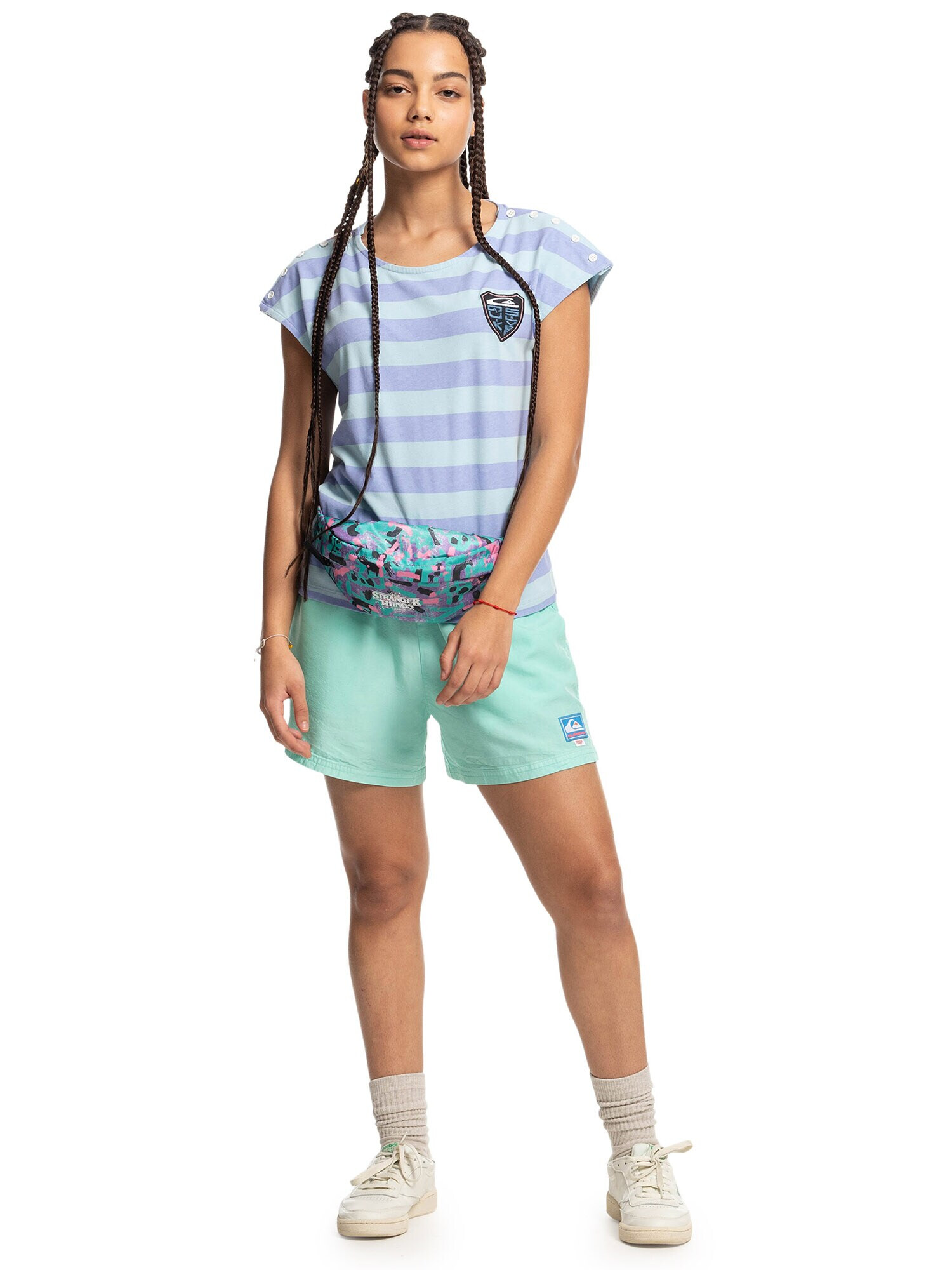 QUIKSILVER Tricou 'LENORA' lila - Pled.ro