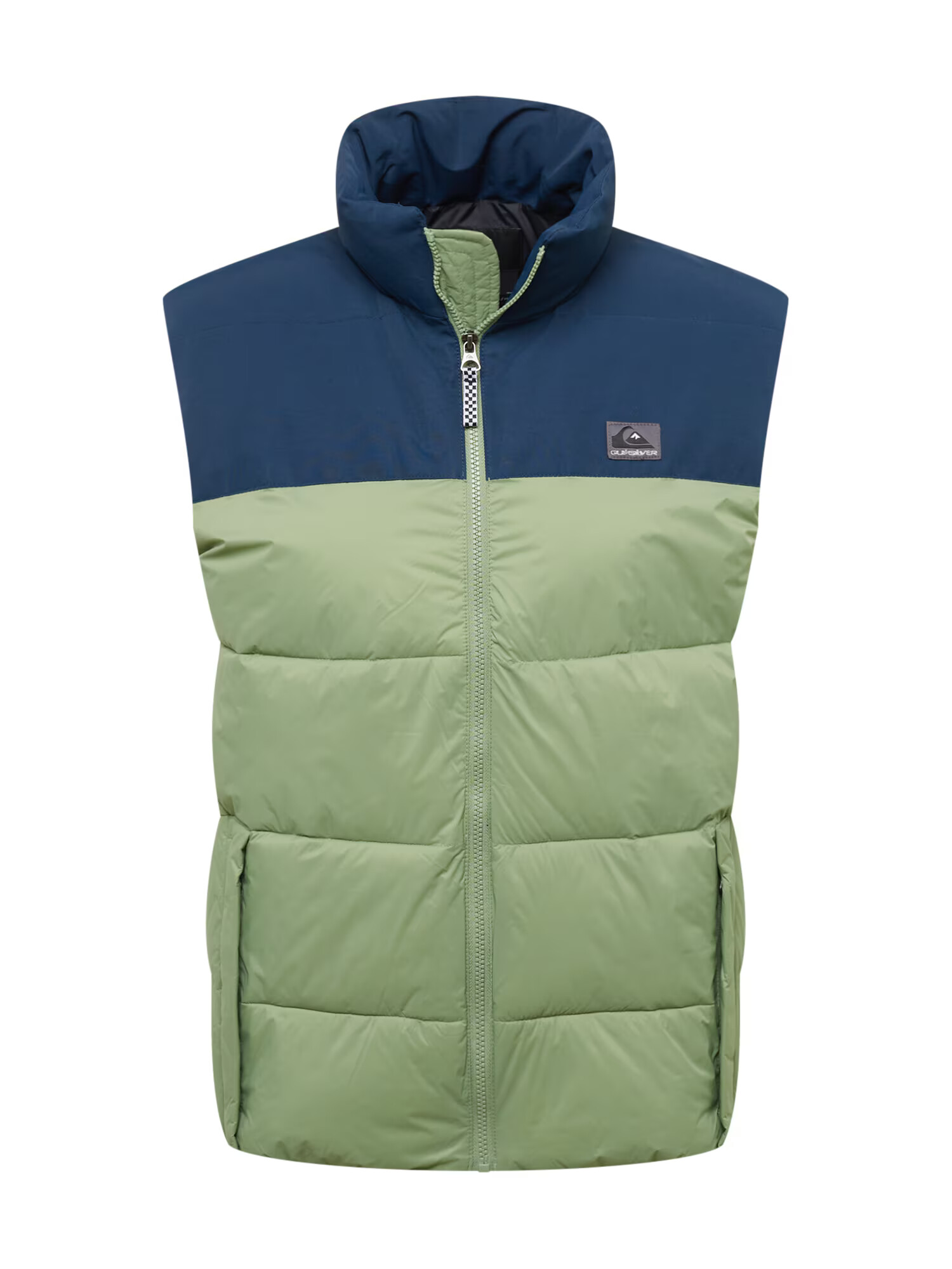 QUIKSILVER Vestă 'WOLF' bleumarin / verde deschis - Pled.ro