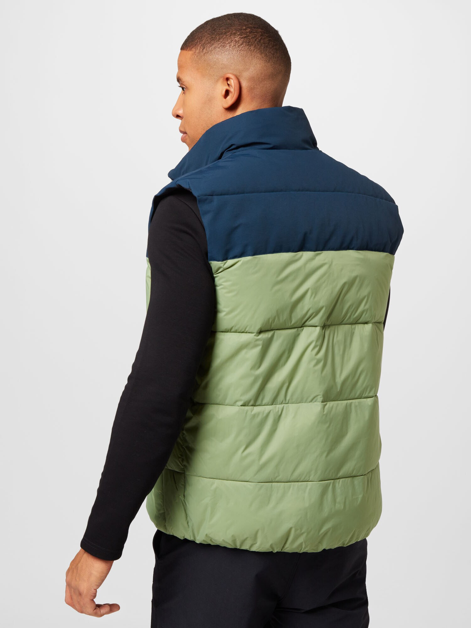 QUIKSILVER Vestă 'WOLF' bleumarin / verde deschis - Pled.ro