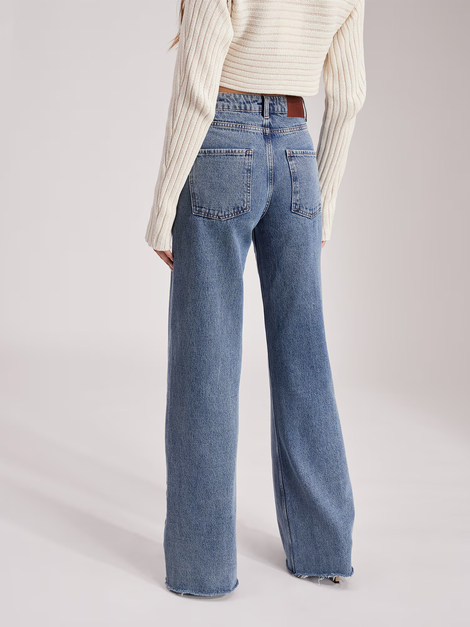 RÆRE by Lorena Rae Jeans 'Mara Tall' albastru - Pled.ro