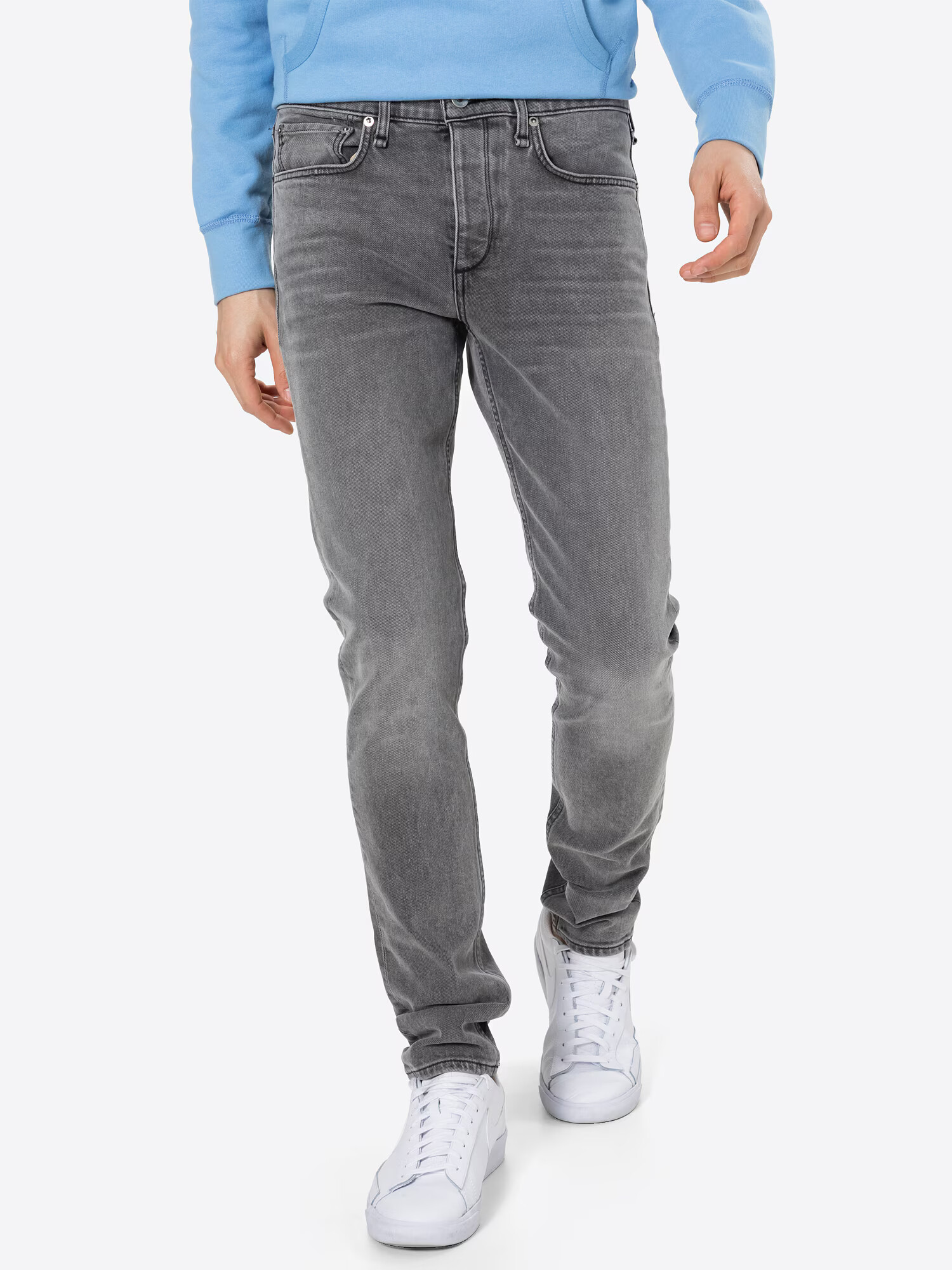 rag & bone Jeans gri denim - Pled.ro