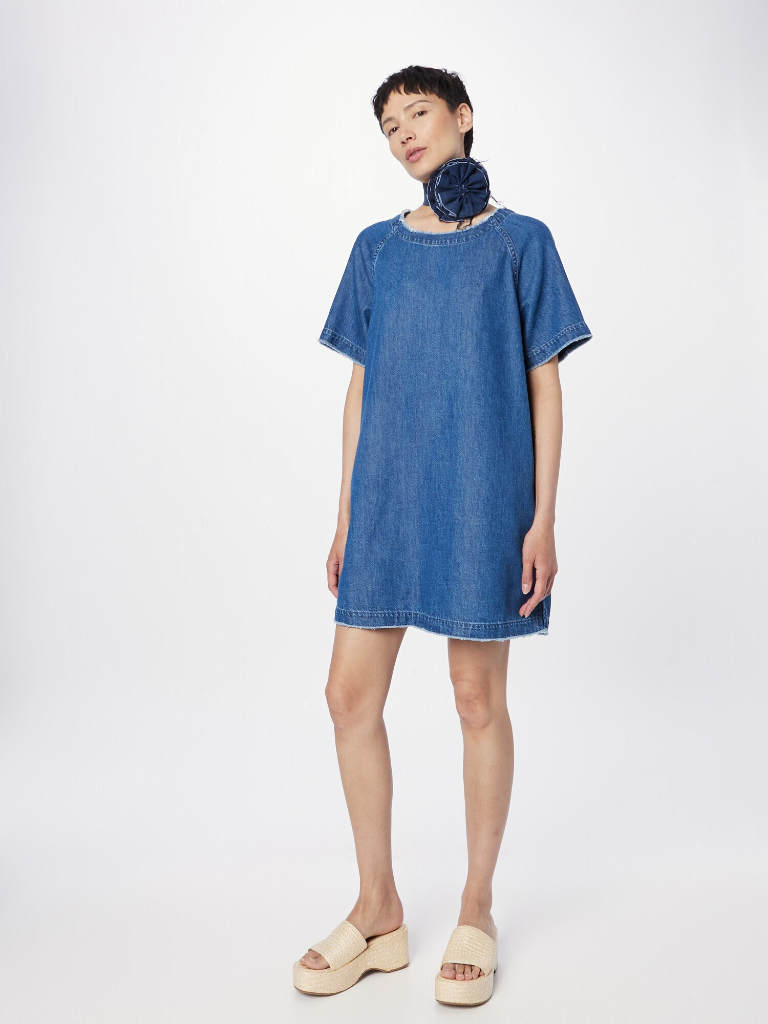 rag & bone Rochie 'JUSTINE' albastru denim - Pled.ro