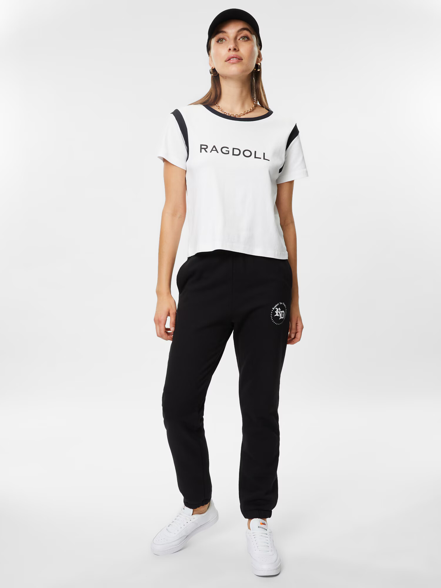 Ragdoll LA Pantaloni negru / alb - Pled.ro