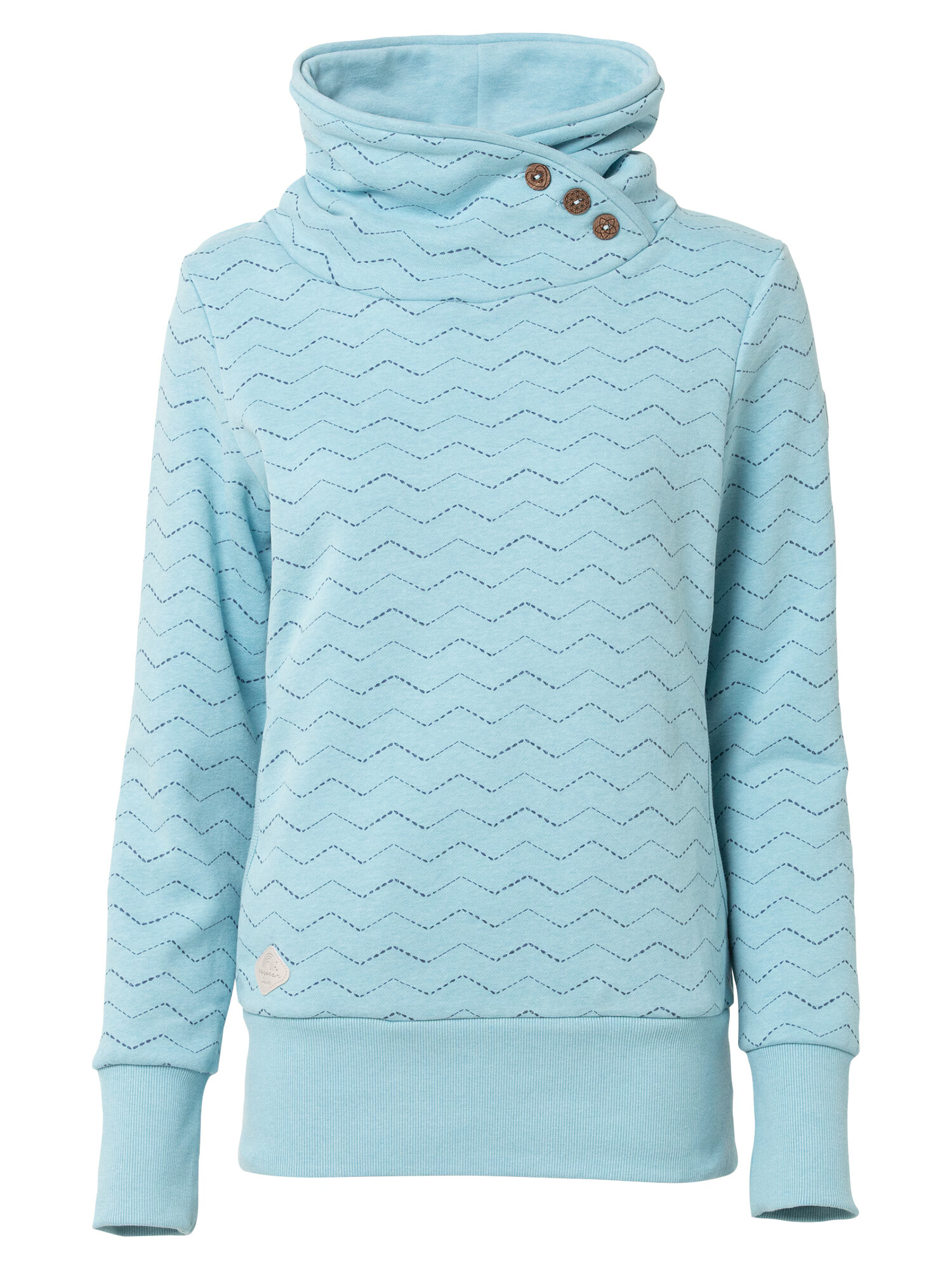 Ragwear Bluză de molton bleumarin / albastru aqua - Pled.ro