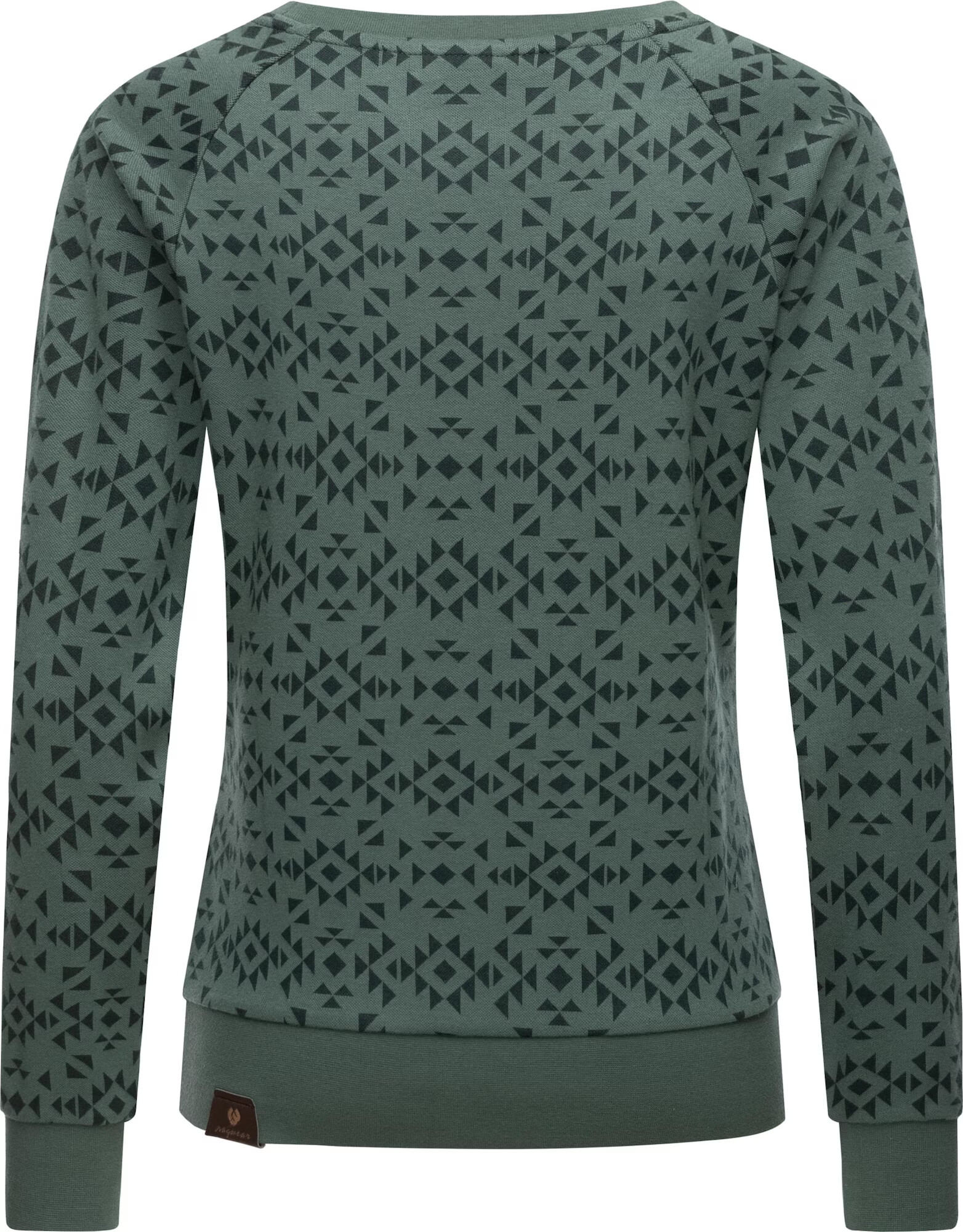 Ragwear Bluză de molton 'Darria' verde / negru - Pled.ro