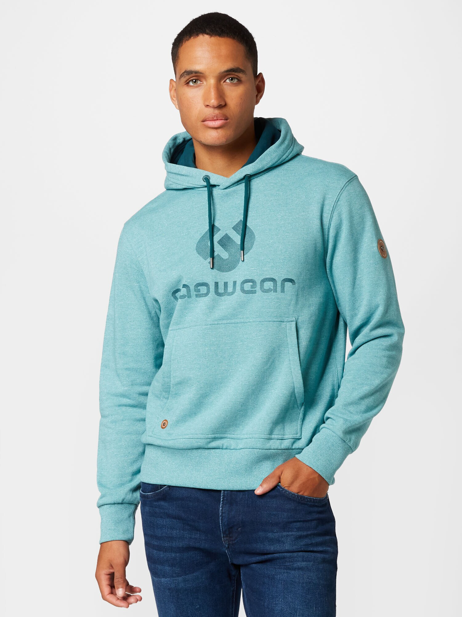 Ragwear Bluză de molton 'KRESY' albastru aqua - Pled.ro