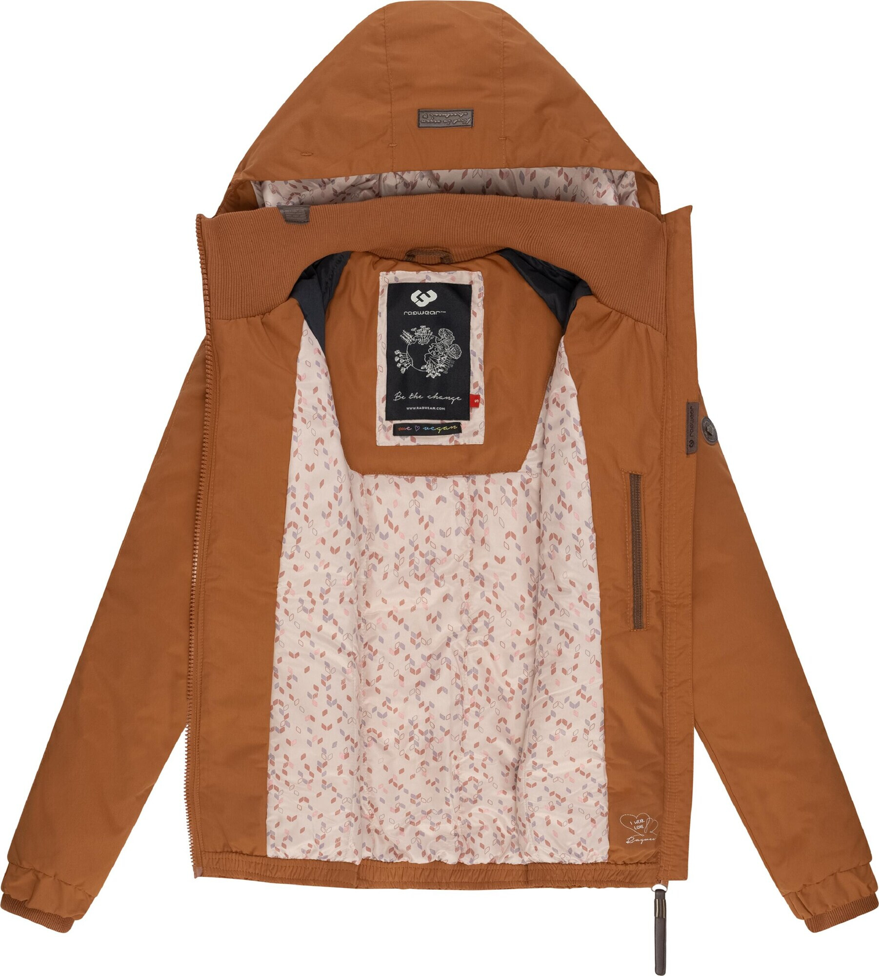 Ragwear Geacă outdoor 'Dizzie' maro caramel - Pled.ro