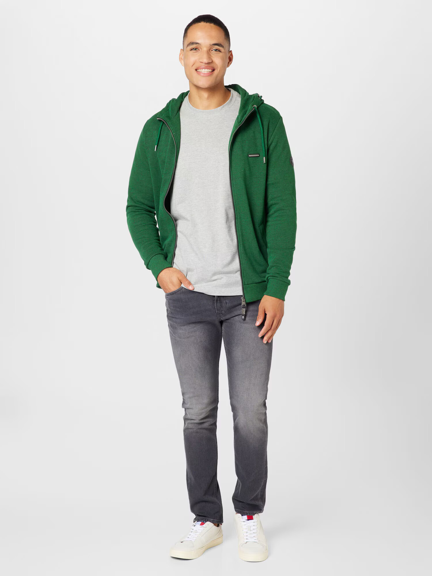 Ragwear Hanorac 'NATE' verde - Pled.ro