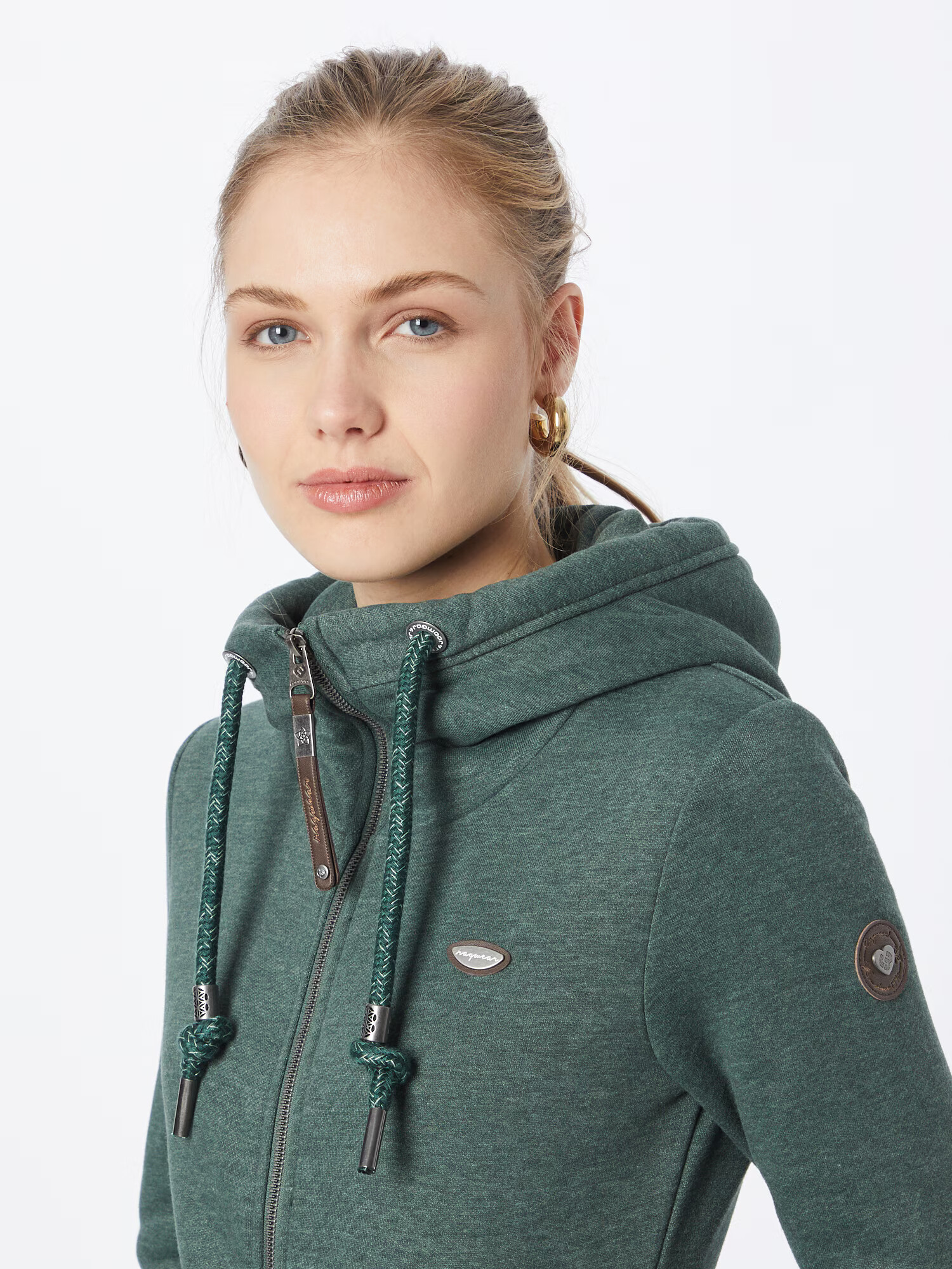 Ragwear Hanorac 'NESKA' verde - Pled.ro