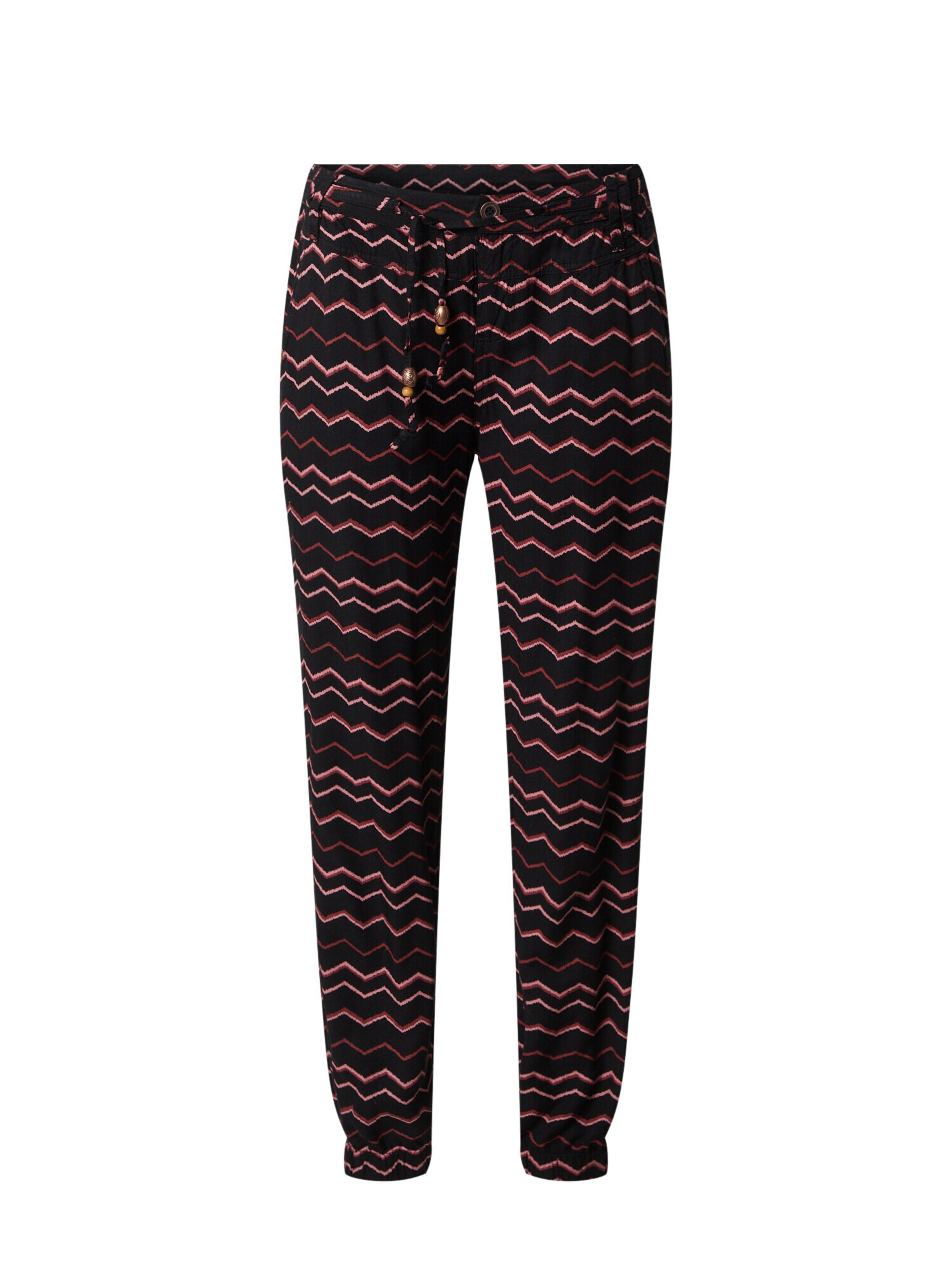 Ragwear Pantaloni 'Talin' roz / roșu vin / negru - Pled.ro