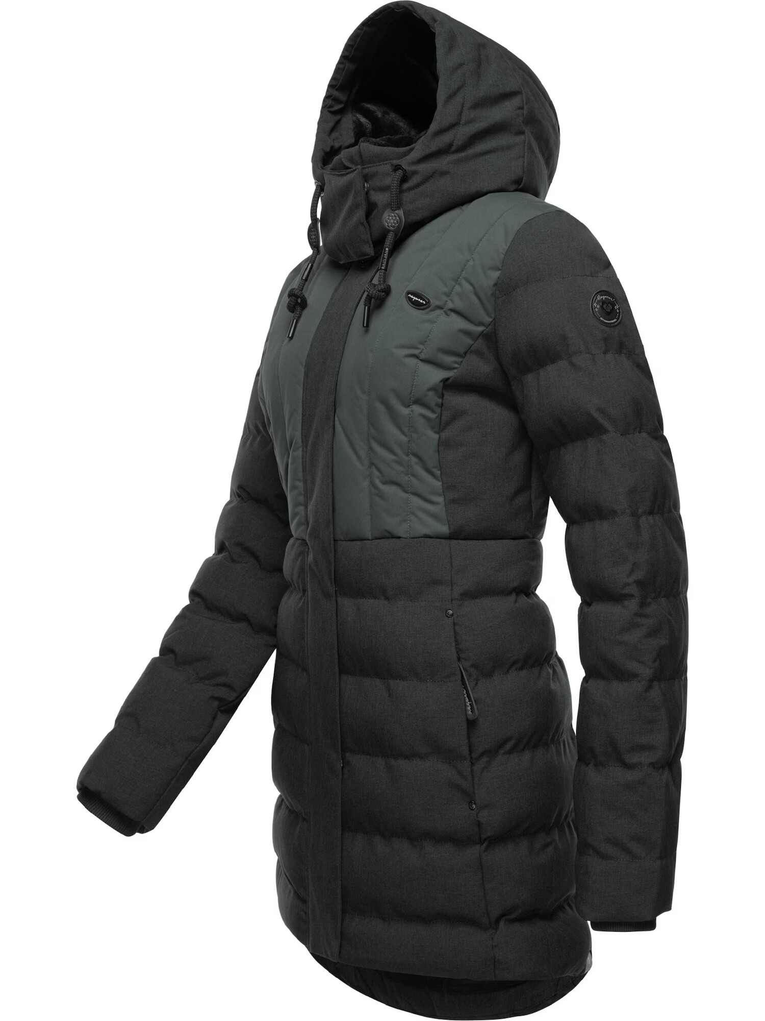 Ragwear Parka de iarnă 'Ashanta' verde închis - Pled.ro