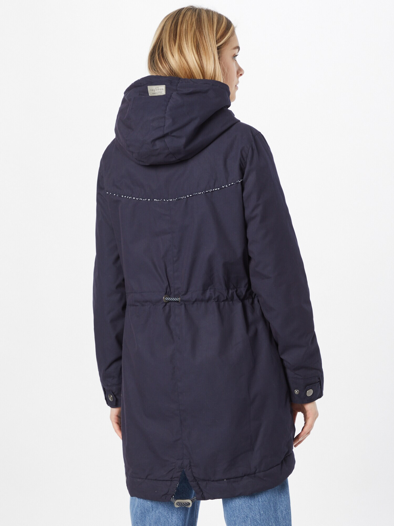 Ragwear Parka de iarnă 'Canny' bleumarin / alb - Pled.ro