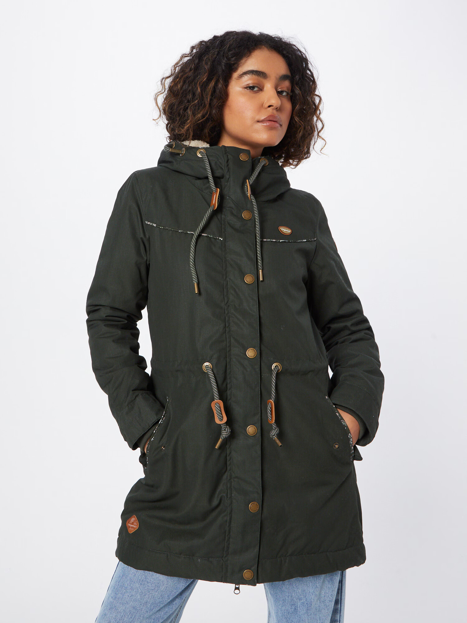 Ragwear Parka de iarnă 'CANNY' maro / oliv - Pled.ro