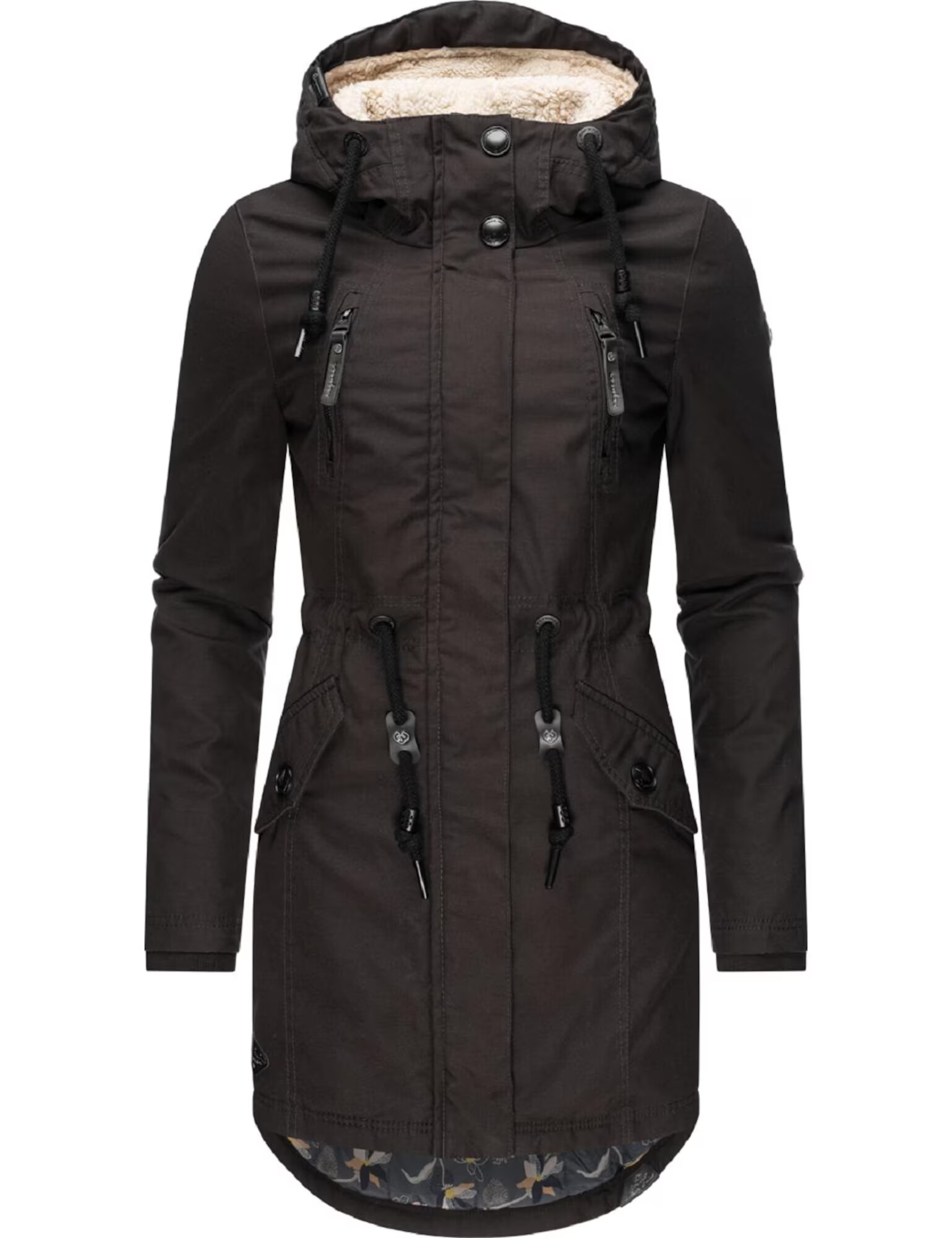 Ragwear Parka de iarnă 'Elsie' negru - Pled.ro