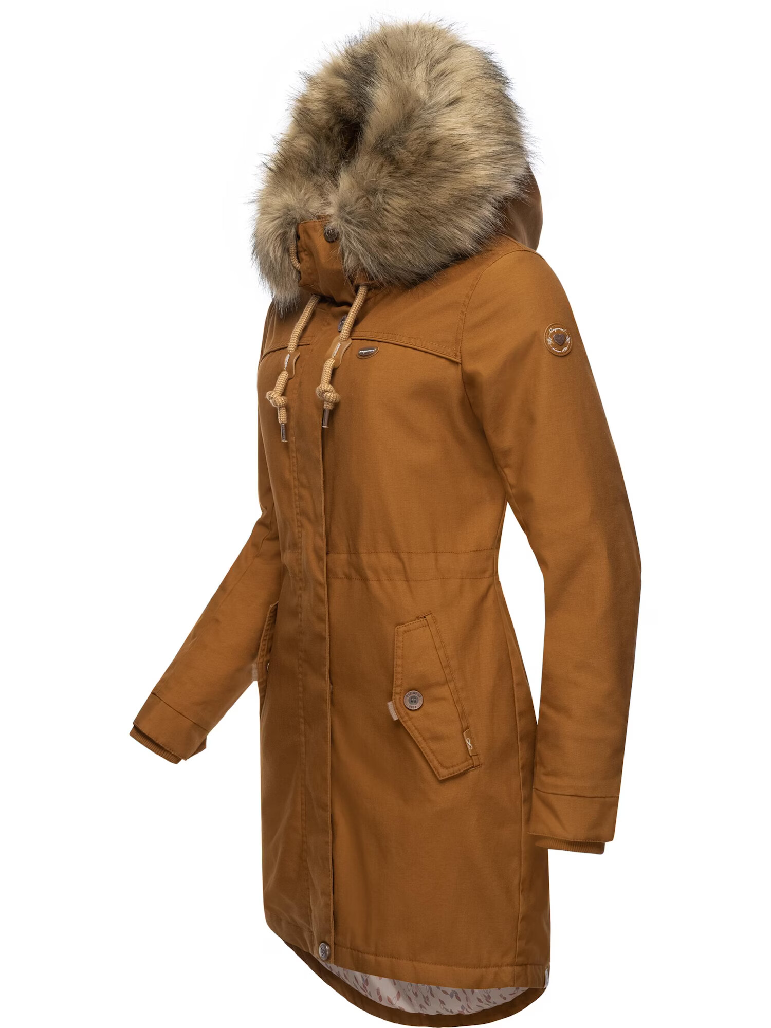 Ragwear Parka de iarnă 'Tawny' bej / maro - Pled.ro