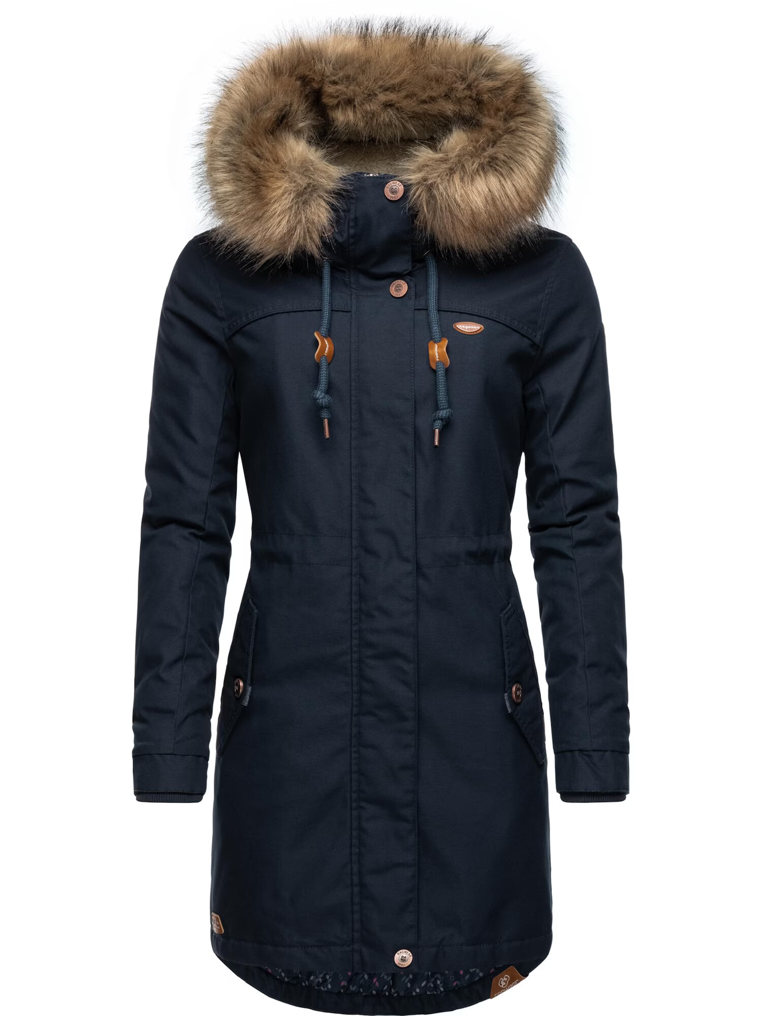 Ragwear Parka de iarnă 'Tawny' bleumarin - Pled.ro