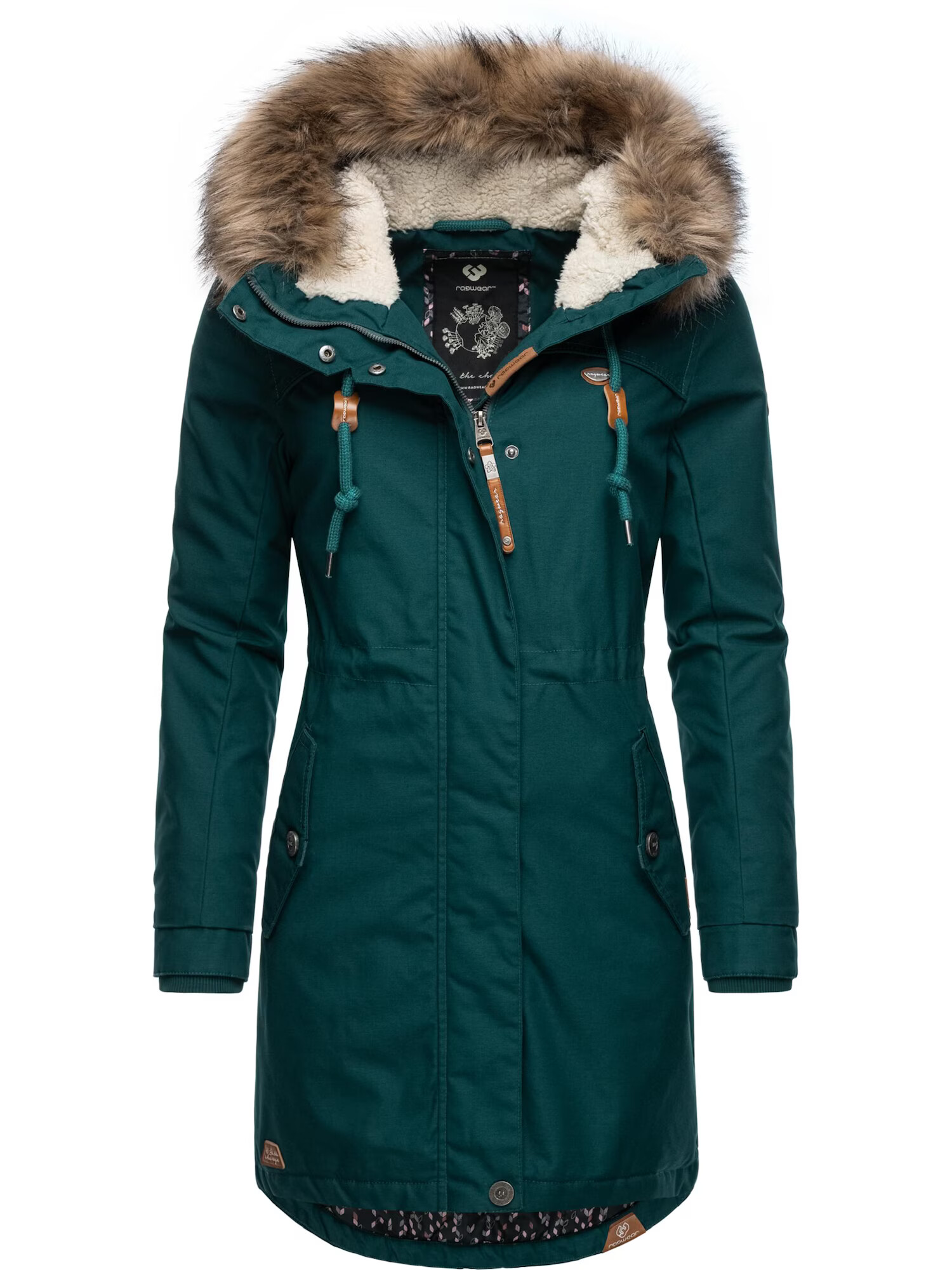 Ragwear Parka de iarnă 'Tawny' verde închis - Pled.ro