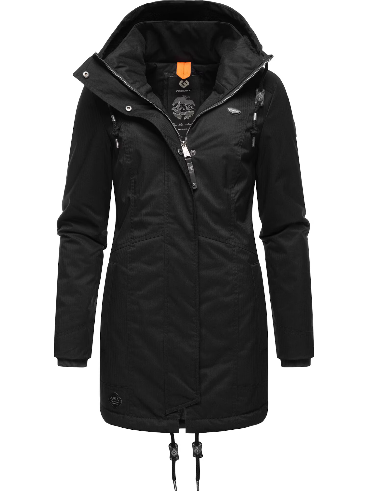 Ragwear Parka de iarnă 'Tunned' negru - Pled.ro