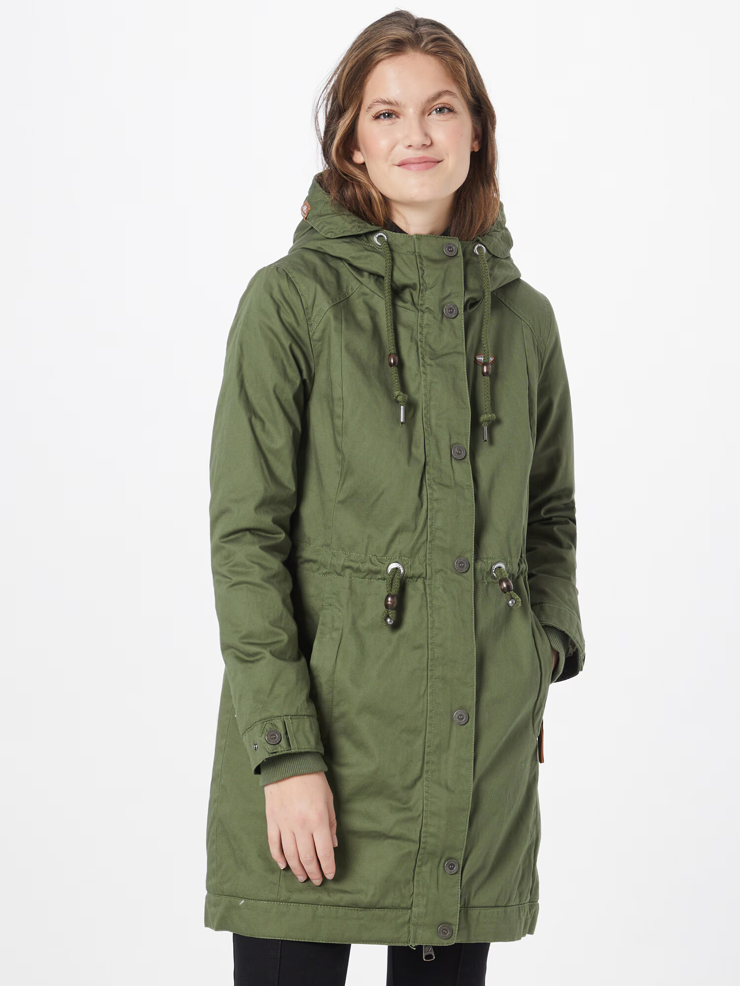 Ragwear Parka de primăvară-toamnă 'Aurorie Organic' oliv - Pled.ro