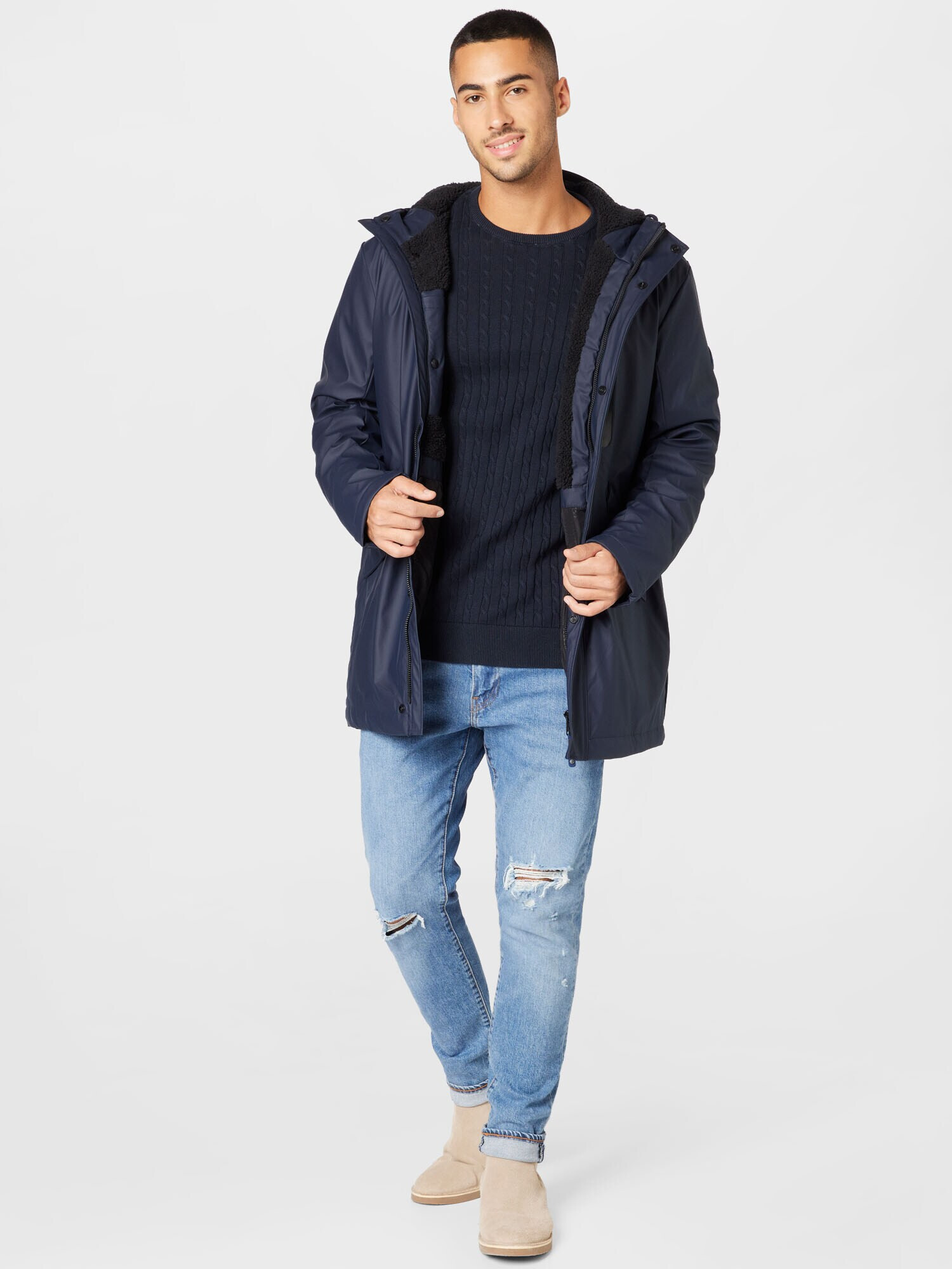 Ragwear Parka de primăvară-toamnă 'BIVOY' bleumarin - Pled.ro