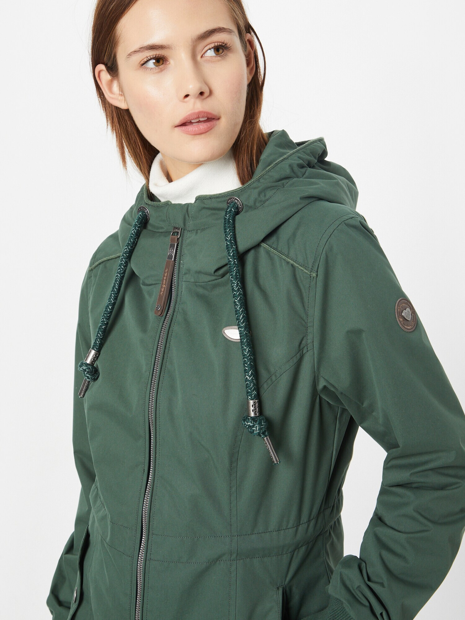 Ragwear Parka de primăvară-toamnă 'DANKA' maro / verde închis - Pled.ro