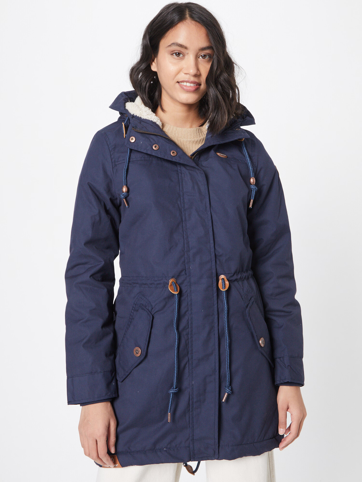 Ragwear Parka de primăvară-toamnă 'ELBA' bleumarin - Pled.ro