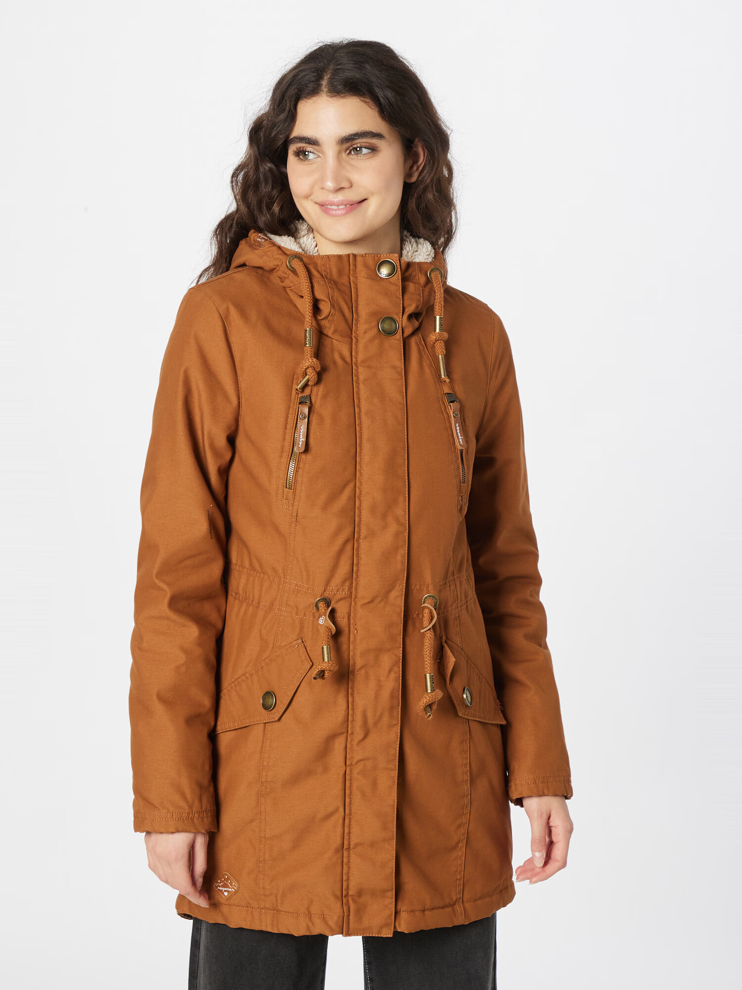 Ragwear Parka de primăvară-toamnă 'ELSIE' maro caramel - Pled.ro