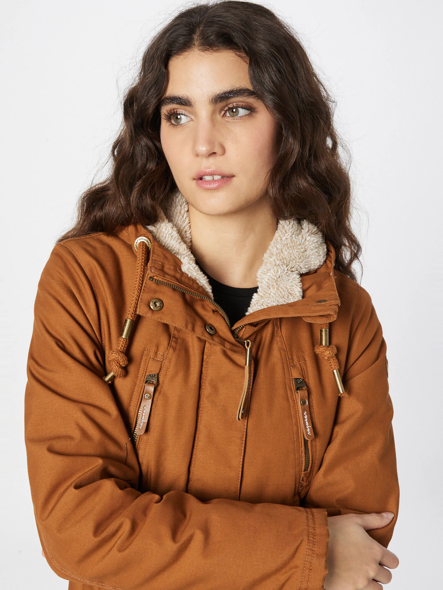 Ragwear Parka de primăvară-toamnă 'ELSIE' maro caramel - Pled.ro