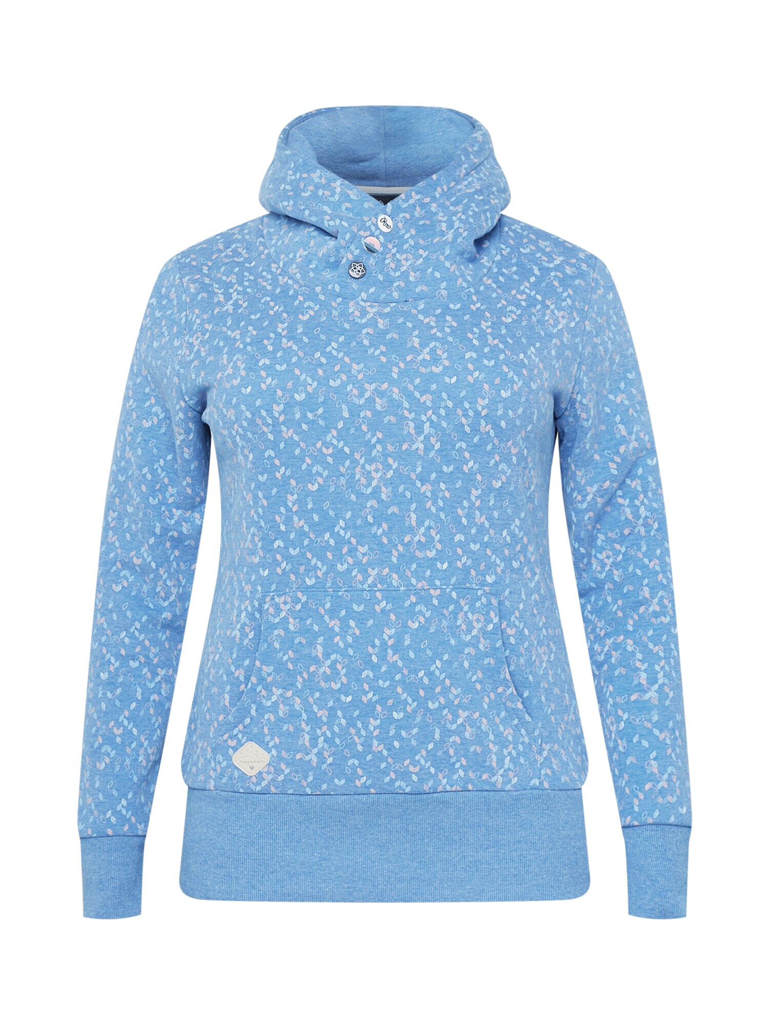 Ragwear Plus Bluză de molton 'CHELSEE' albastru / albastru deschis / roz pastel / alb - Pled.ro