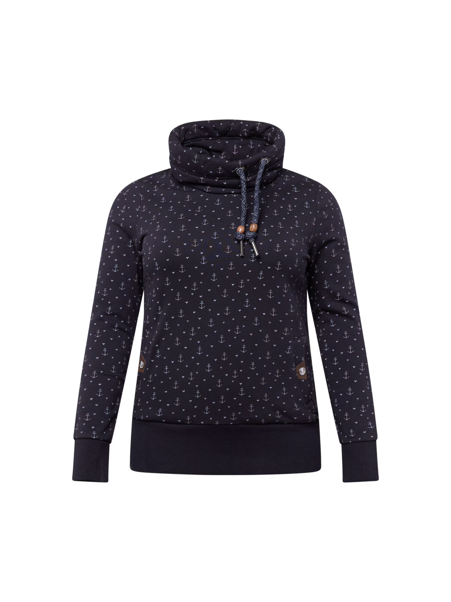 Ragwear Plus Bluză de molton 'RYLIE MARINA' albastru noapte / albastru deschis - Pled.ro